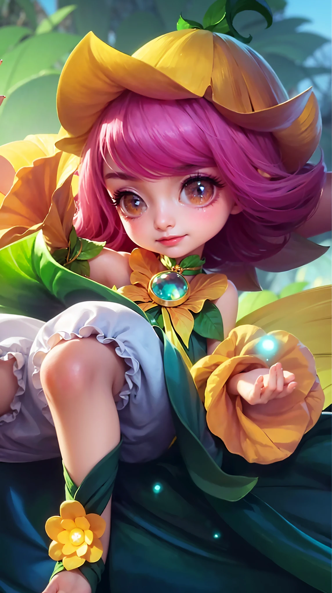 (female:1.2), 8k, ultra hd, ultra detailed texture, hyper realistic, masterpiece, detailed texture, detailed face, detailed skin, detailed lighting, (photorealistic:1.5), best quality, beautiful lighting, cinematic lighting, professional lighting, ultra highres, realistic, detailed hair, real hair, high quality, (realskin:1.5), extremely detailed, finely detail, ultra-detailed, 1girl, solo, elf, pointy ears, standing, demon horns, forehead protector, (red eyes:1.5), v-shapped eyebrow, lips, red lips, evil smile, nose, make up, pretty, beautiful, cute face, long hair, blue hair, high ponytail, large breasts, cleavage, armpit, navel, stomach, black armor, pauldrons, bare shoulders, shoulder armor, thigh high, sleevless, detached sleeves, breastplate, gauntlets, Chang'e \(mobile legends\), depth of field, looking aways, white skin, skin tight, amazing pose, outdoors, glowing, dark view, blurry background