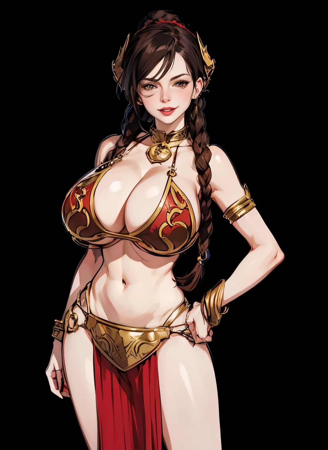 milf, mature female, busty, huge , huge breasts, hentai, high detail, close up, symmetrical, high quality, absurdres, high res, ultrasharp, 8K, masterpiece, extreme attention to detail, perfect face,Realistic, (masterpiece, top quality, best quality,) very detailed, most detailed, (1woman:1.3), nsfw, smile, red lips, kate beckinsale face, long hair, nipples, nipple, pointy nipple,