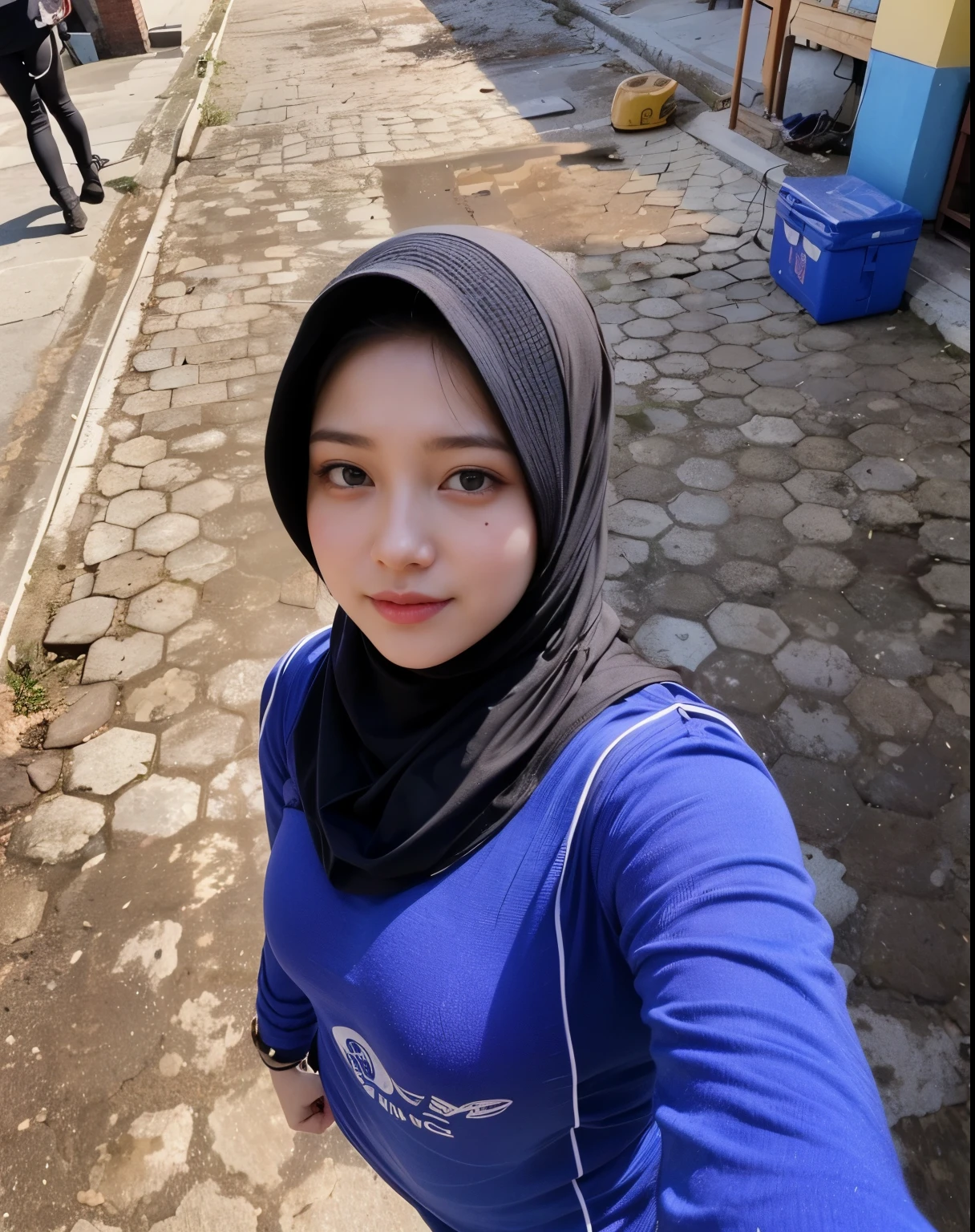 masterpiece, (ultra-high-definition portrait:1.4), Realistic, extremely detailed, CG unified, 8k, wallpaper, highly detailed, High-definition, raw color photos, professional photograpy, Realistic portrait, Cinematic Light, Beautiful detailed, 1hijabgirl in, (165cm tall with very tight clothes:1.5), Beautiful big breasts, breasts details, very tight, (smile:1.2), (Fine face, sharp gaze:1.2), Close up of a girl in Beautiful clothes with wide open front, scarf, (transparent Beautiful clothing:1.4), open chest wide, Undress, No bra, (nipple detail:1.2), Outdoors, high intricate detailed, float, cum on, Sense of truth, beautiful landscape forest, sexy lighting,
