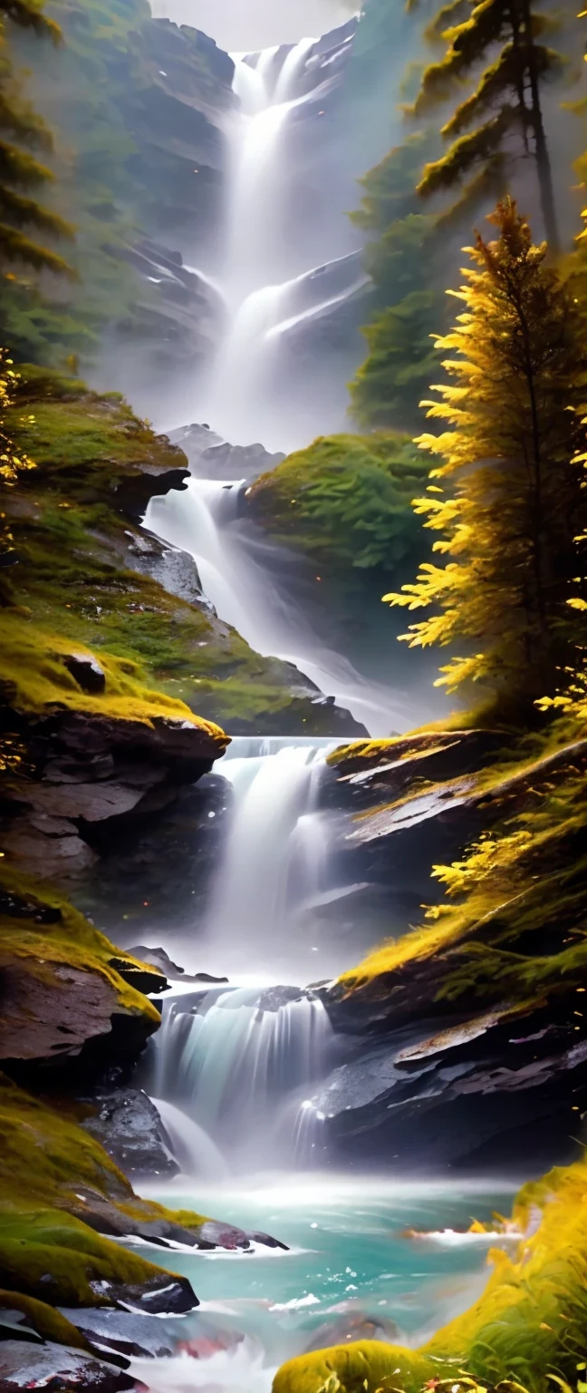 best quality,4k,high resolution,masterpiece:1.2,super detailed,actual:1.37,girl hit by fall,portrait,fall,Lush greenery and colorful flowers,flowing water,soak,wet hair,sparkling water droplets,beautiful and delicate eyes,beautiful and delicate lips,water splash,Emerald Pool,Dynamic movement,vitality,Calm expression,,ethereal lights,bright colors,contrast,Refreshing,unforgettable moments,close up,time freeze,emotional,Poetic,photography
