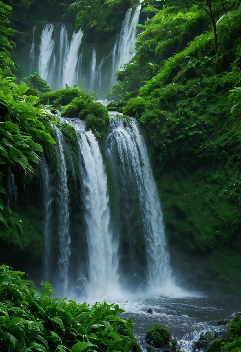 best quality,4k,high resolution,masterpiece:1.2,super detailed,actual:1.37,(fall:1.5),fall,Lush green plants,flowing water,soak,sparkling water droplets,Beautiful and detailed,Beautiful and detailed,water splash,Emerald Pool,Dynamic movement,vitality,Calm expression,,ethereal lights,bright colors,contrast,Refreshing,unforgettable moments,close up,time freeze,emotional,Poetic,photography