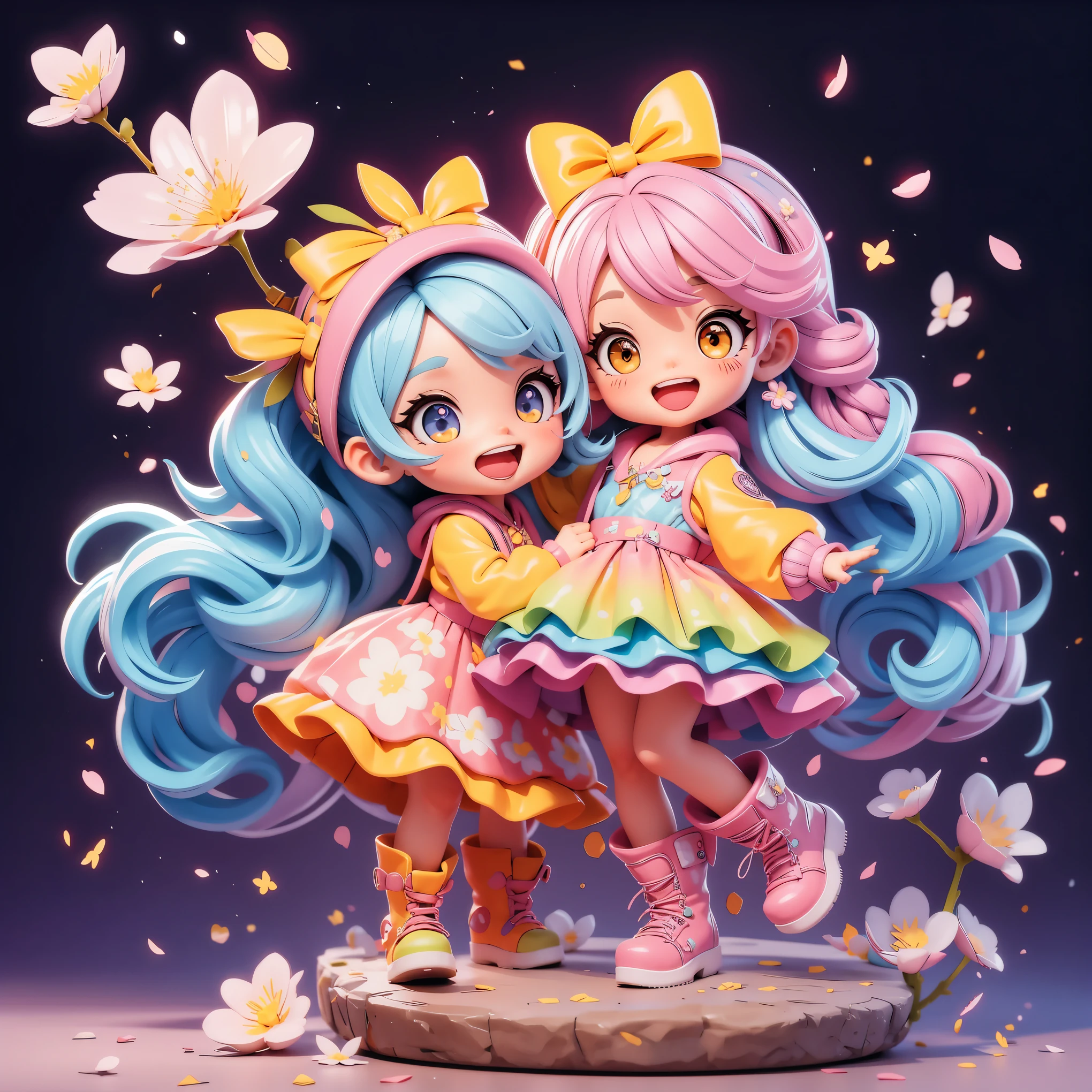 delete everything except the characters, delete background
