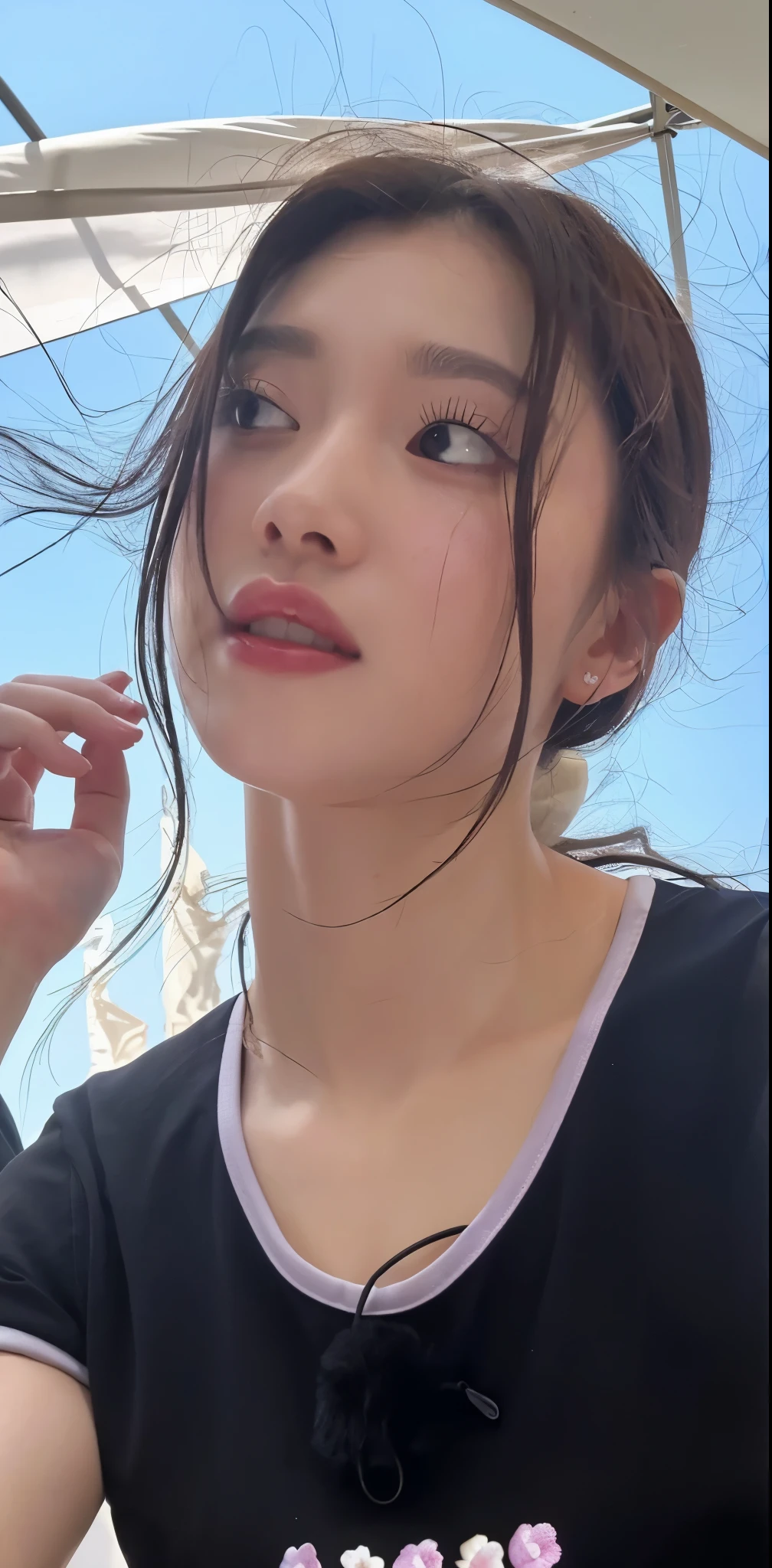 I want it to look like a 3D illustration made by an AI, OPPENIN