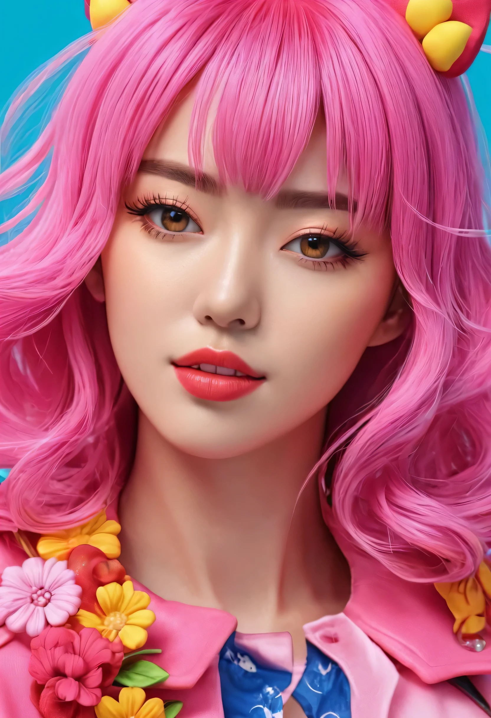 create an image demonstrating the style of ((Busukawaii)) style, hyper realism, 8k high definition, vibrant colors, sharp focus, insanely detailed