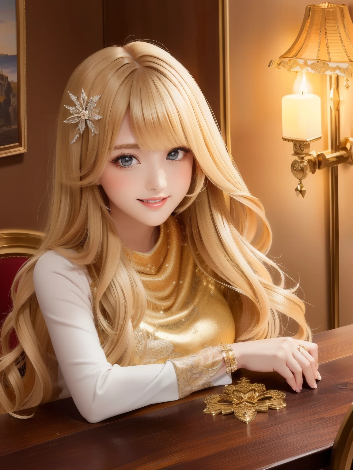 Perfect Nwsj Seriously,(table top, highest qualityの, highest quality, official art, beautiful and aesthetic:1.2), (1 girl), very detailed,colorful,best details, official art, unity 8k wallpaper, super detailed, beautiful and aesthetic, beautiful, table top, highest quality, (tangleた, mandala, tangle, get tangled) ,holy light,gold foil,gold leaf art,glitter drawing,