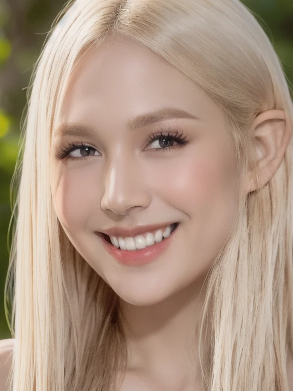 (realistic、masterpiece、Best Quality、8K、highres、high resolution:1.3)、1 girl、smile、Gigantic breasts、white bikini、looking at viewers、super fine face and eyes、long hair、 upper body、
