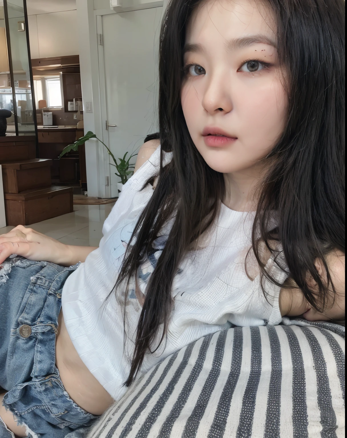 Jenny, sexy, serious look, busto, linda, Jennie Blackpink