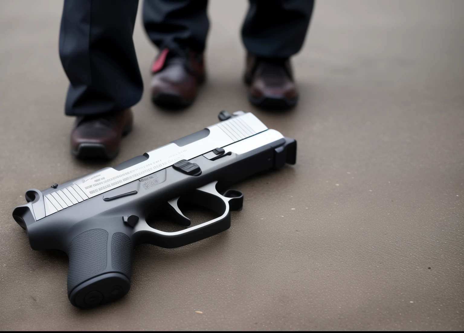 There was a murder at school where a girl was carrying a gun