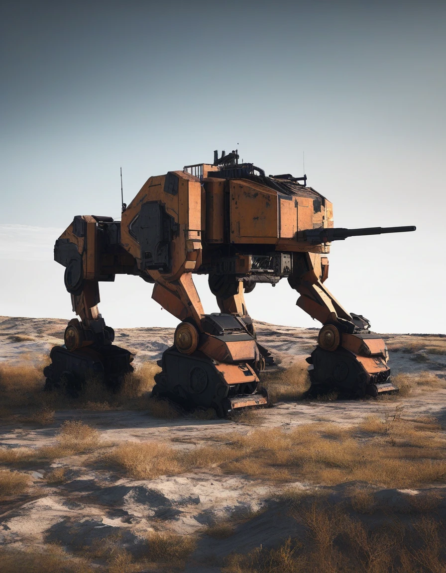 Abandoned mech