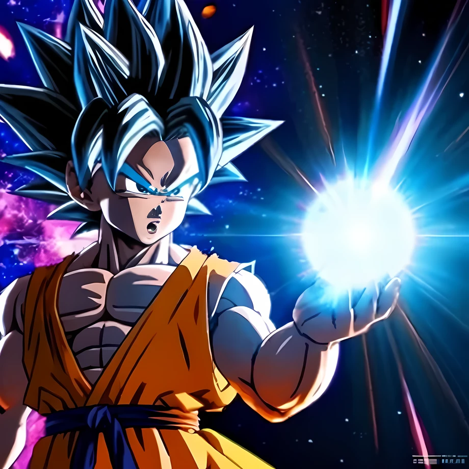 dragon ball super, going super saiyan, goku, human goku, anime style 4 k, badass anime 8 k, ultra instinct