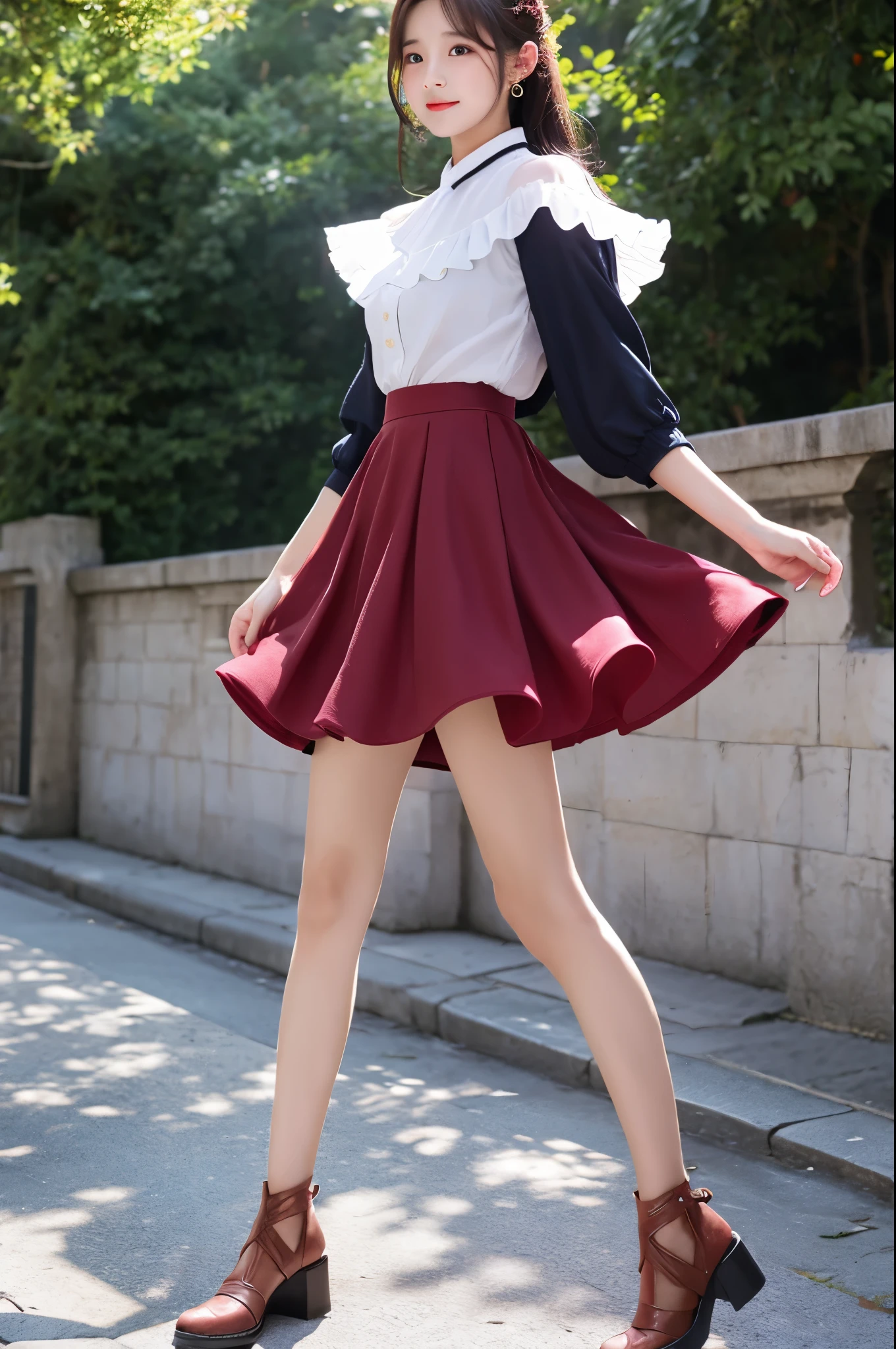 fantasy fluttering skirt