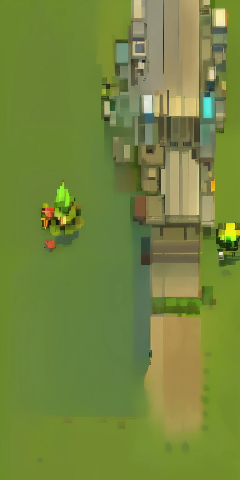 a close up of a pixel map of a small town, video game texture, game top down view, height map, tileset, topview map, grassy plains, videogame asset, grass - like, ultra high pixel detail, pond, ingame image, 2 d depth map, zoomed out very far, detailed map, zoomed out view, small lake