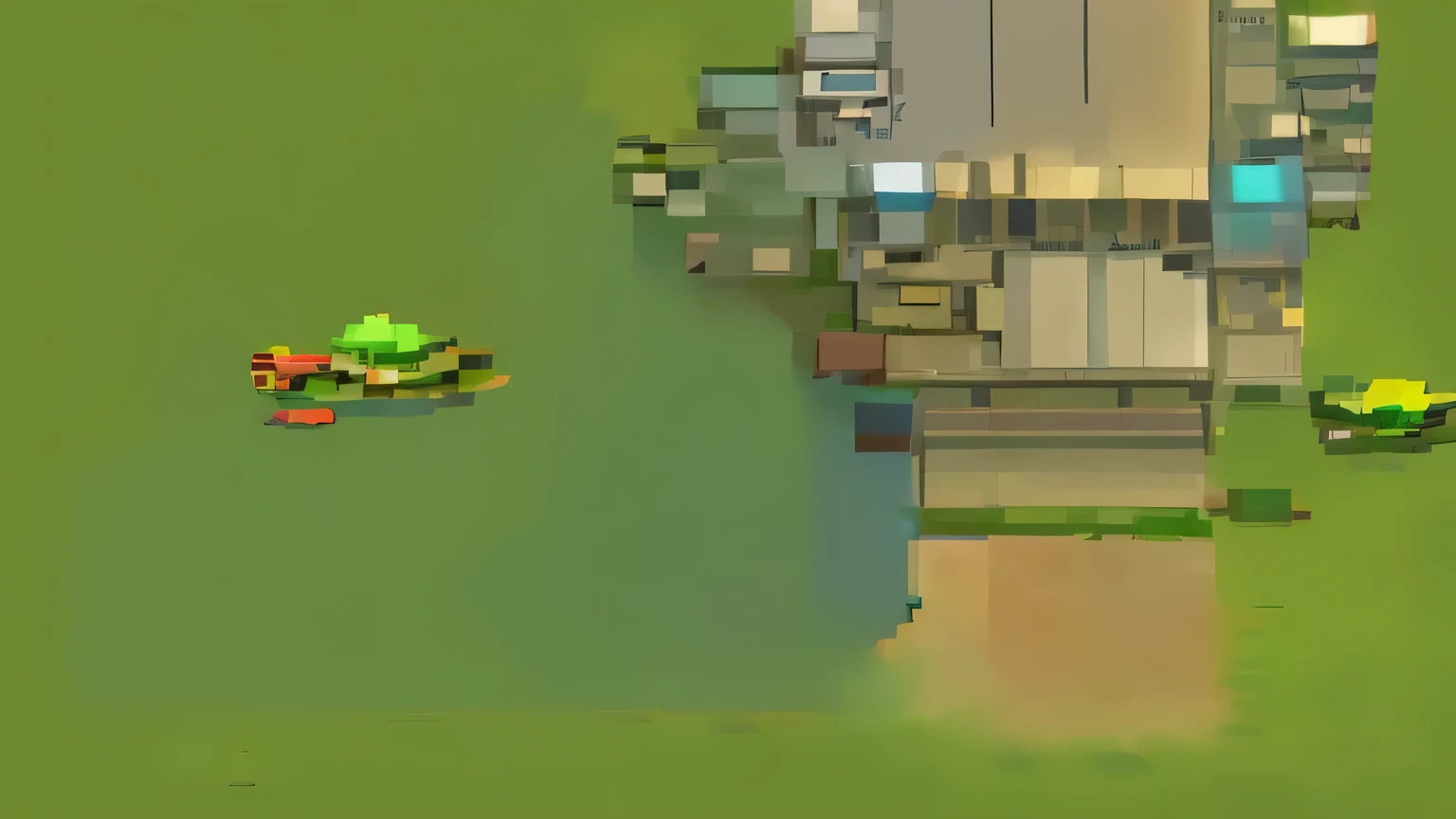 a close up of a pixel map of a small town, video game texture, game top down view, height map, tileset, topview map, grassy plains, videogame asset, grass - like, ultra high pixel detail, pond, ingame image, 2 d depth map, zoomed out very far, detailed map, zoomed out view, small lake