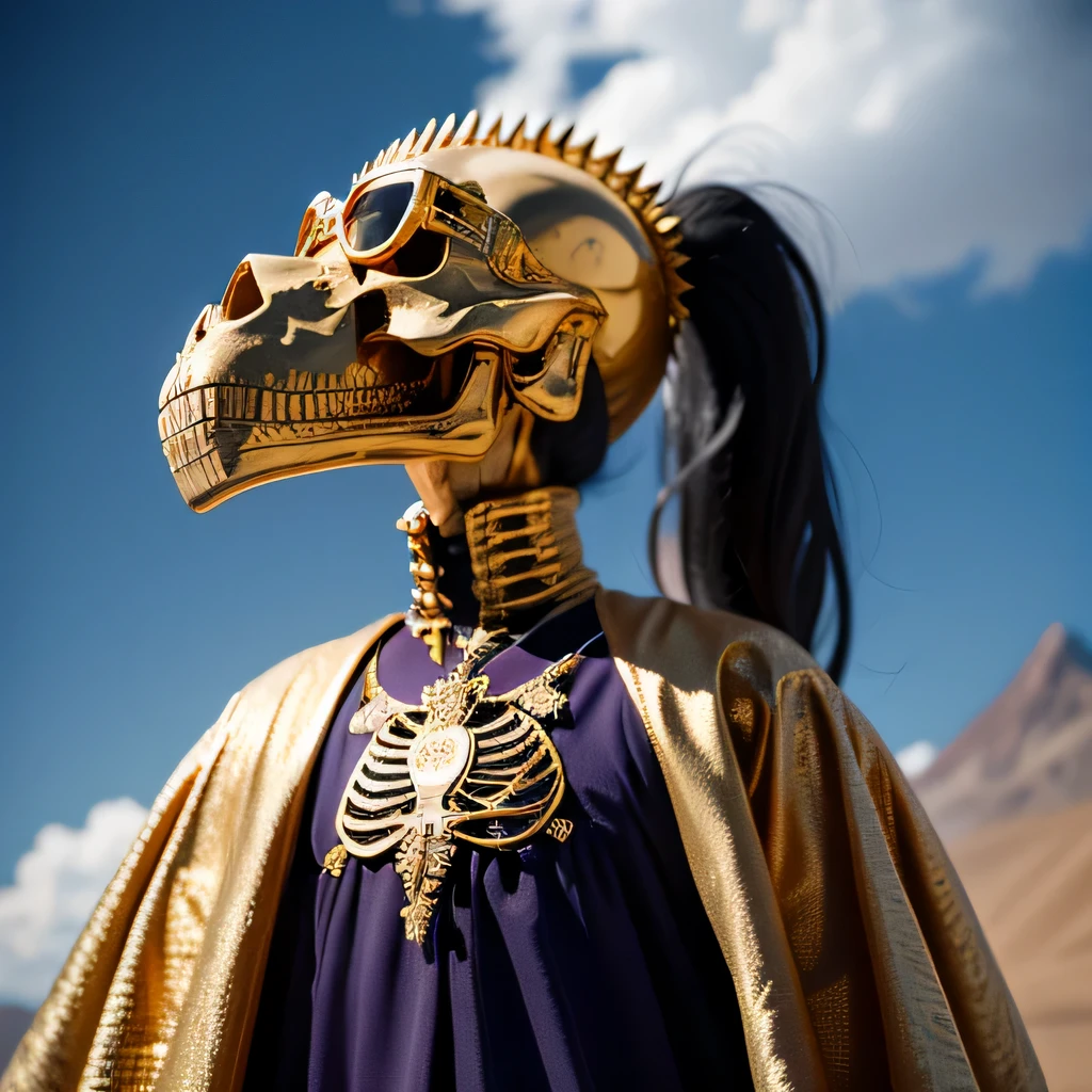 Scull halo, metal bands around the head, hoop, concept art, 4k
