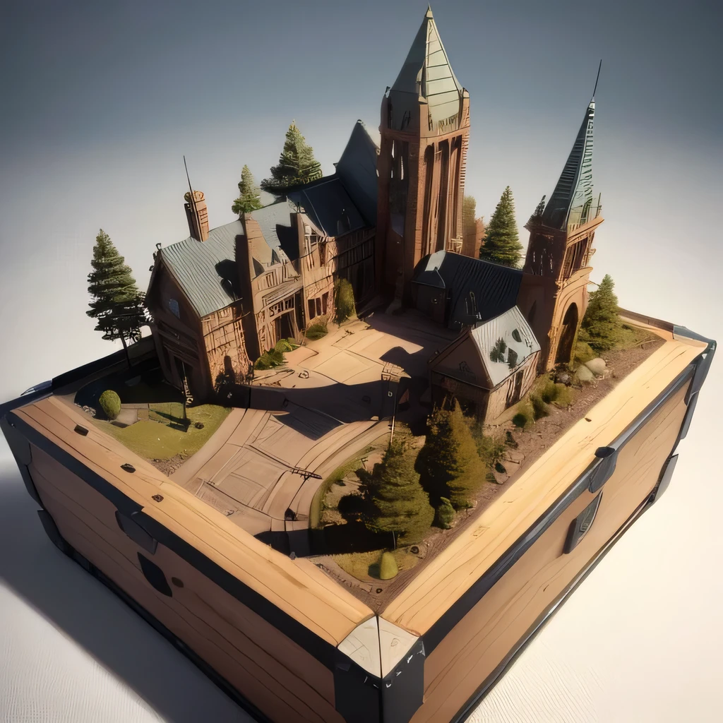 3598年Mars realistic model, (split ends, original photo, best quality, masterpiece:1.4),Steampunk Cyberpunk 6820 City,(CyberpunkMars light:1.3), Mars (related to land),(in a small nature box:1.3),Isometric, small nature, landscape on foundation,landscape,