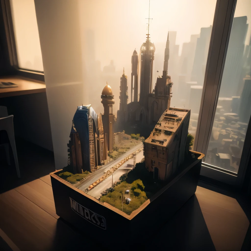 3598年Mars realistic model, (split ends, original photo, best quality, masterpiece:1.4),Steampunk Cyberpunk 6820 City,(CyberpunkMars light:1.3), Mars (related to land),(in a small nature box:1.3),Isometric, small nature, landscape on foundation,landscape,