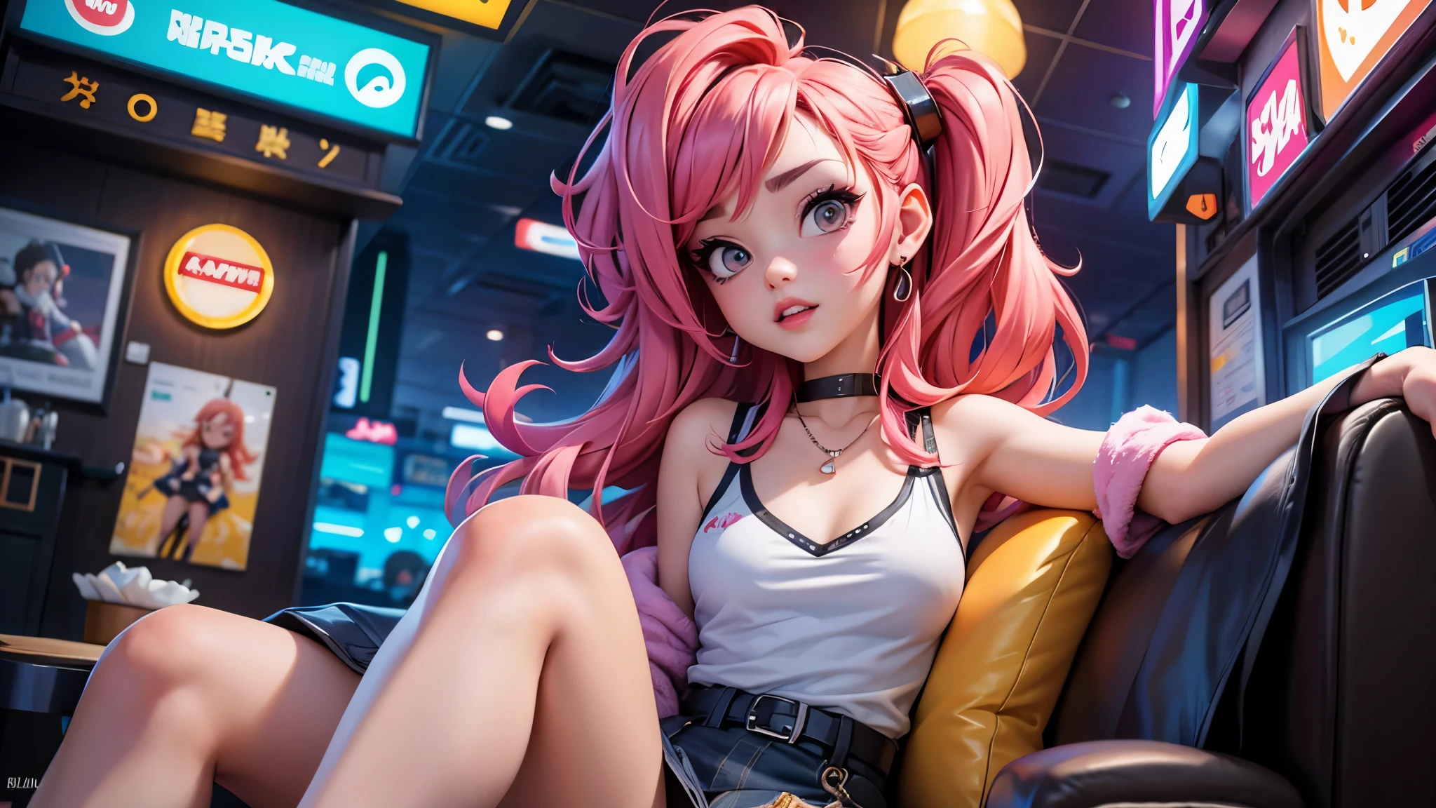 #Pixar-style #Cartoon #Anime Babe #Epic Characters #Illustration #Realistic Babe #Anime #Comic #Babe#neoncity