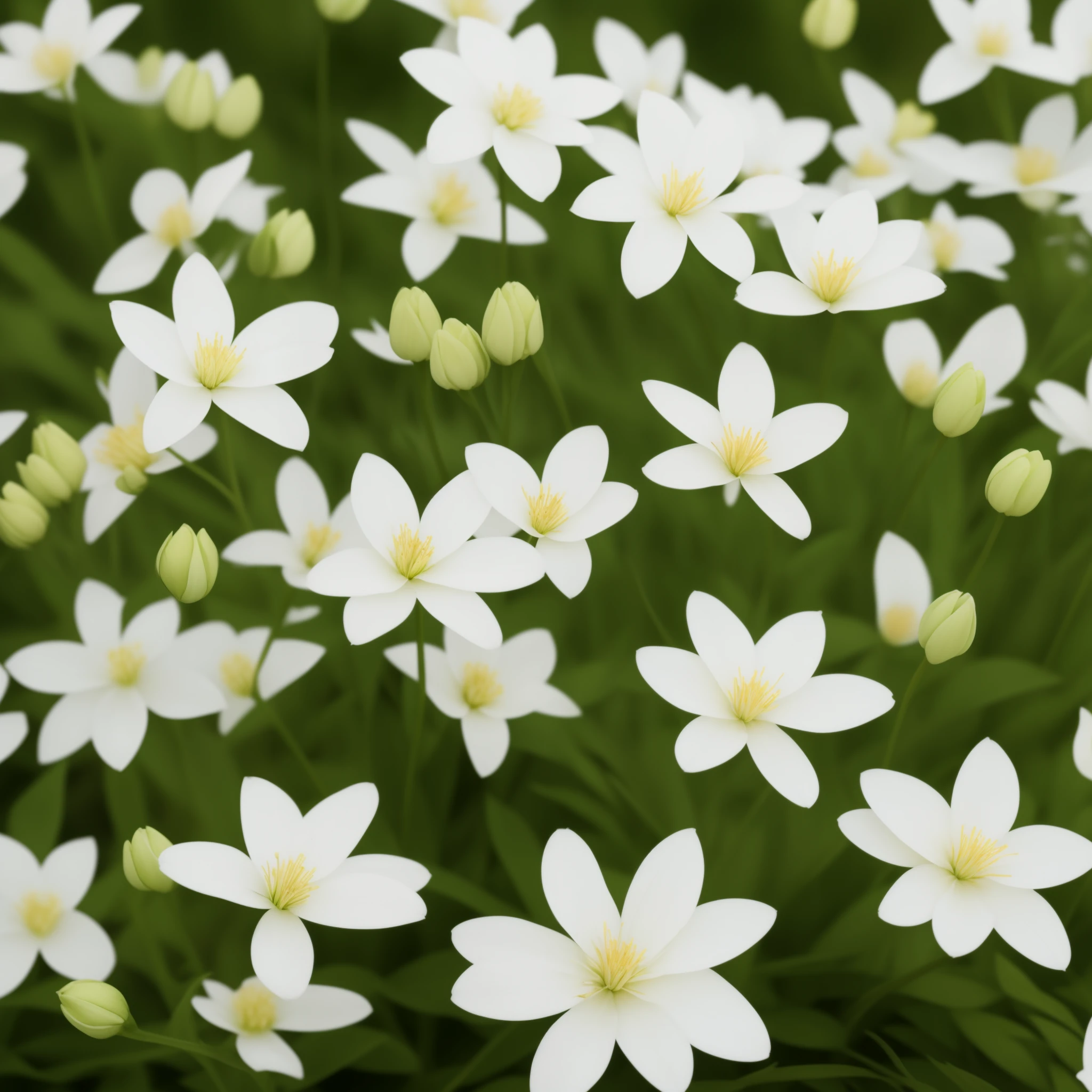 there are many white flowers that are growing in the grass, extremely beautiful and ethereal, glowing flowers, luminous flowers, ethereal!!!!!!!, ethereal beauty, pale green glow, glowing delicate flower, magical flowers, incredibly ethereal, beautiful!!!!!!!!!, glowing neon flowers, pale green backlit glow, very ethereal, ethereal!!!, incredibly beautiful, beautiful flowers and crystals, beautiful!!!!!!!!!!!!