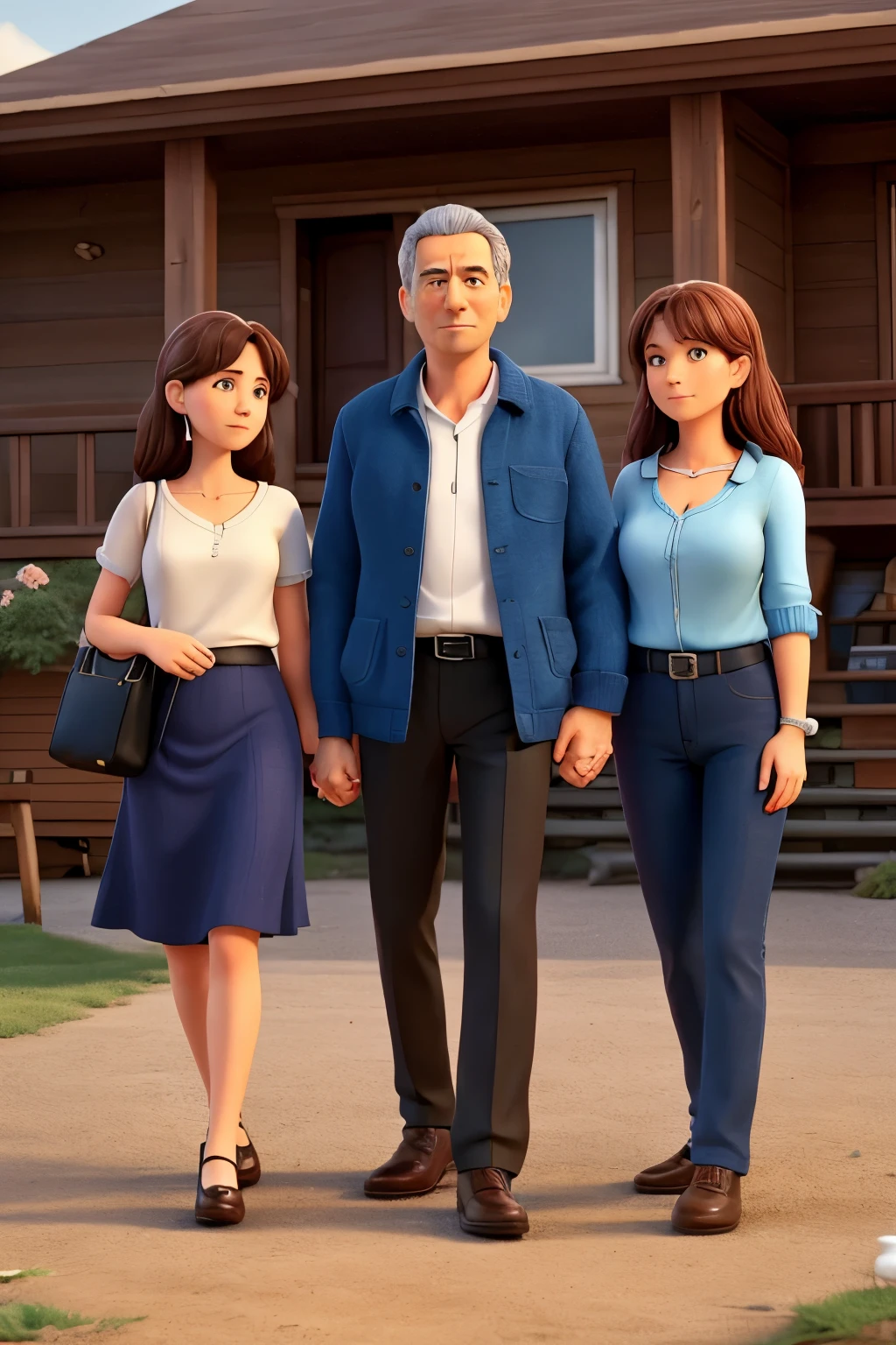 52 year old husband 44 year old wife 20-year-old daughter 18 year old son I like accessoriey husband used to be naughty. owner-occupied house null Family of four Country life Former Yankee Nissan Serena