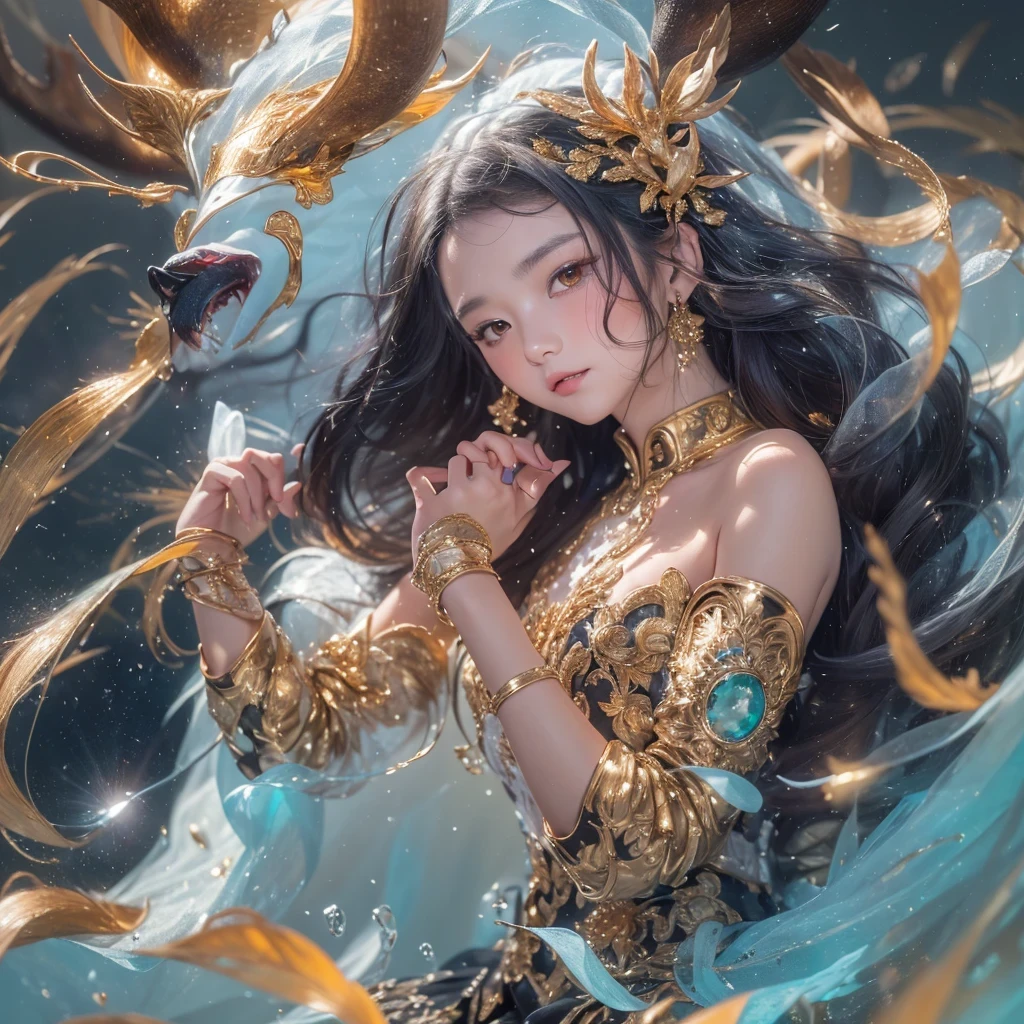 deer角飞天九尾浅蓝天师火焰毛deer星,novel,Torch Night Black Gold Orange Snake Print Silk Trousers,Rouge Diamond Tulle Sheer Lizard Print,Fat girl flying in space in the snow 1:900 miniatures,Front view,pure transparency,put on boxing gloves,佩戴金框反Light太阳镜,Panoramic super wide angle,very happy,Authentic and delicate texture,Strong visual impact,super detailed,dream girl,delicate face型,beautiful eyes,Hair floating in the air, cherry style,Zhou Xiaotong,crystal clear,Good sense of perspective,Light影效果,16KLight滑,surface reflected Light,flowing black hair,Water Goddess 32K,complicated,grace,Very detailed,Gorgeous,digital photography,Autumn Cowboy Shooting,Surrealism,broken ruby,defeat magic,Water magic entanglement,(masterpiece,Light,beautiful eyes:1.2),high dynamic range,void 5 energy storm,(china 1 girl,black eyes:1.5),rouge skin,发Light的皮肤,(sit on stone:1.5),delicate face,black hair,穿上Gorgeous金色铠甲,take off shoulders,deer,short skirt,beautiful golden armor,it'it'It's raining,beautiful,Don't look at the audience,Turn your back to the camera,masterpiece,side,side portrait close-up