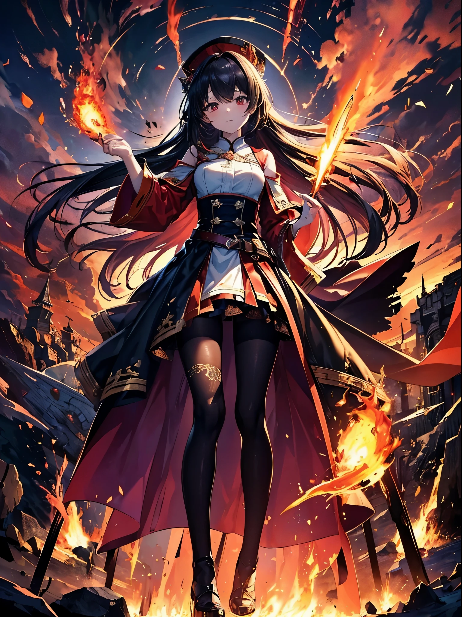 (((masterpiece)))、(((highest quality)))、((Super detailed))、According to the contract、Please go here、Overlord of Flame。come、Purification Flame、Great Sword of Flame。
fluttershy、Fire and brimstone through Sodom。Turning sinners into the dust of death。『Burning sky』