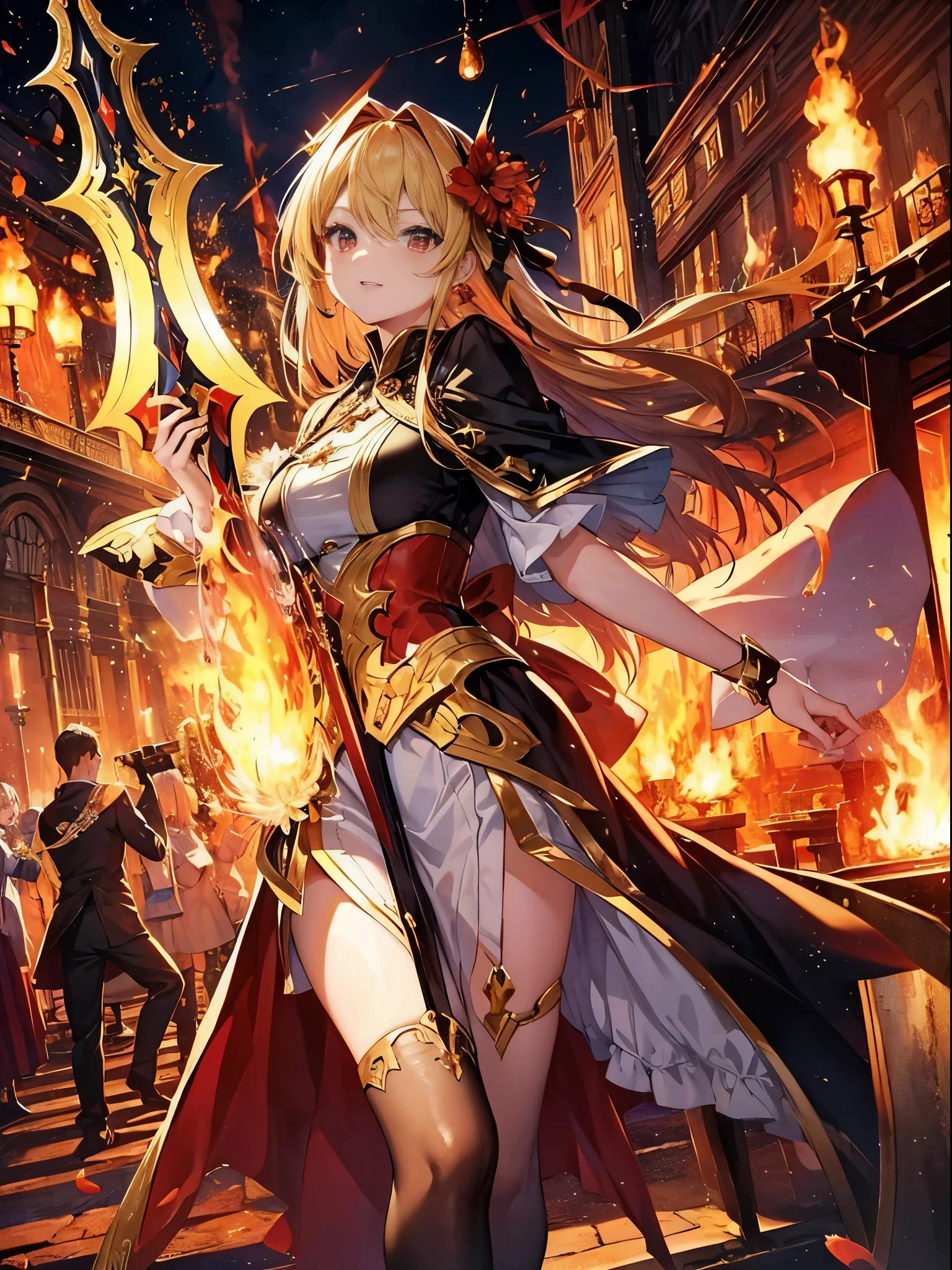 (((masterpiece)))、(((highest quality)))、((super detailed))、According to the contract、Follow me please、Overlord of Flame。come、Purification Flame、Great Sword of Flame。
fluttershy、Fire and brimstone through Sodom。turn sinners into dust of death。『Burning sky』