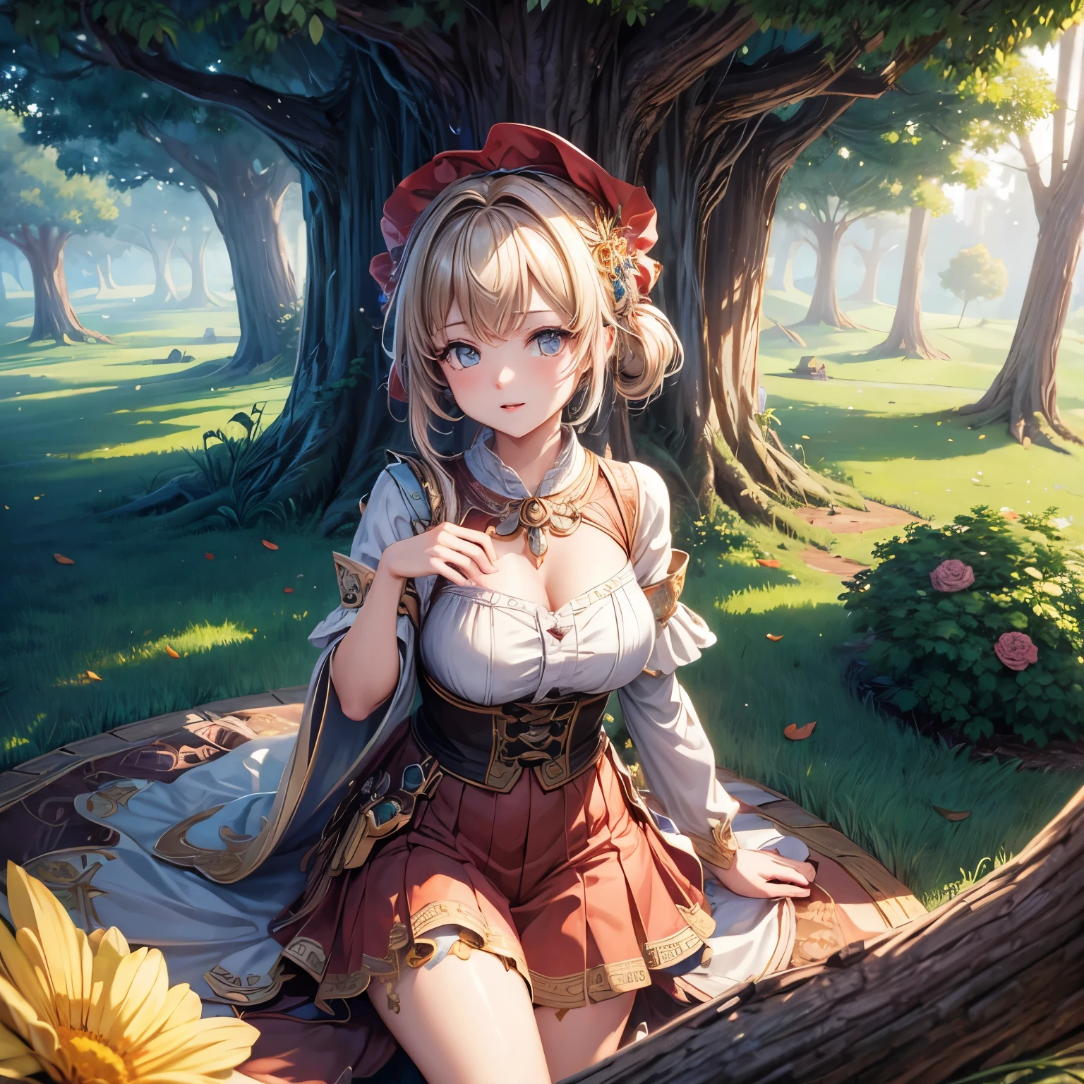 (((Masterpiece))), best quality, ultra-detailed CG unity 8k wallpaper, treehouse