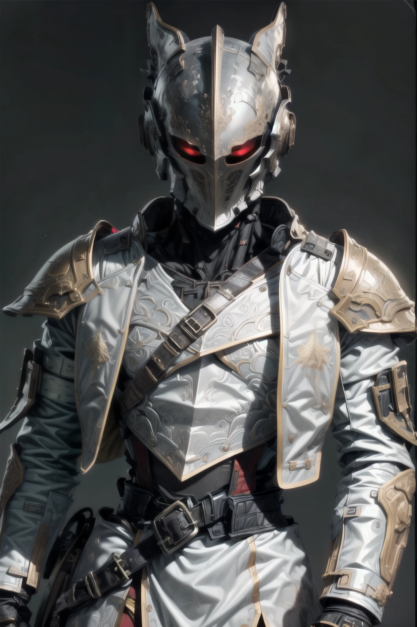 ()(((elegant decorated military angel knight))), ((handsome male, soldier, sharp angular masculine face, mid 30's, heavily muscled masculine chest, chiseled abs, heavily toned, slim yet muscular)):1.1, (((complex mechanical scifi knight helmet:1.2, scifi knight visor:1.2, hood:1.2))), (((scifi tactical double breasted trench coat, sleek exoskeleton, form fitted armor plating, super sleek sensually revealing under suit, waist and thighs exposed))):1.2, flamboyant feminine essence:1.1, heavy mechanical gothic aesthetic:1.3, ((androgynous body build, toned yet heavily muscled gorgeous femboy physique, gorgeous perfectly defined muscles, toned sleek mechanical arms and legs, thick well rounded thighs, mechanical muscles)):1.3, ()(((depth of field, cinematic lighting, chromatic aberration, ray tracing, UHD, masterpiece, top of head covered, super detail, high details, high quality, award winning, 8k, highres, dieselpunk, decopunk))):1.4, artificial muscle, beautifully engraved gothic scifi style design
