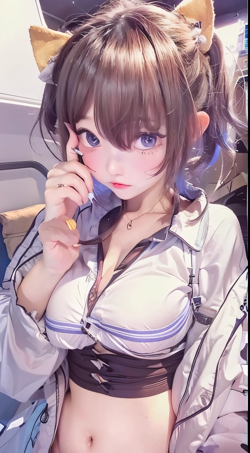 nsfw,((highest quality, 8K, masterpiece :1.3)), 1 girl, pretty woman with thin abs :1.3, (medium short hair, huge breasts :1.2), pajamas:1.1, super detailed face, fine eyes, nsfw,(spread pussy wide:1.1),(pussy focus:1.3), (bare pussy:1.3), (Vaginal hole:1.1),(urethra:1.1),(kuppa:1.1),(open vagina, vivid pussy, high quality vagina:1.1),putting own finger deep into vagina,