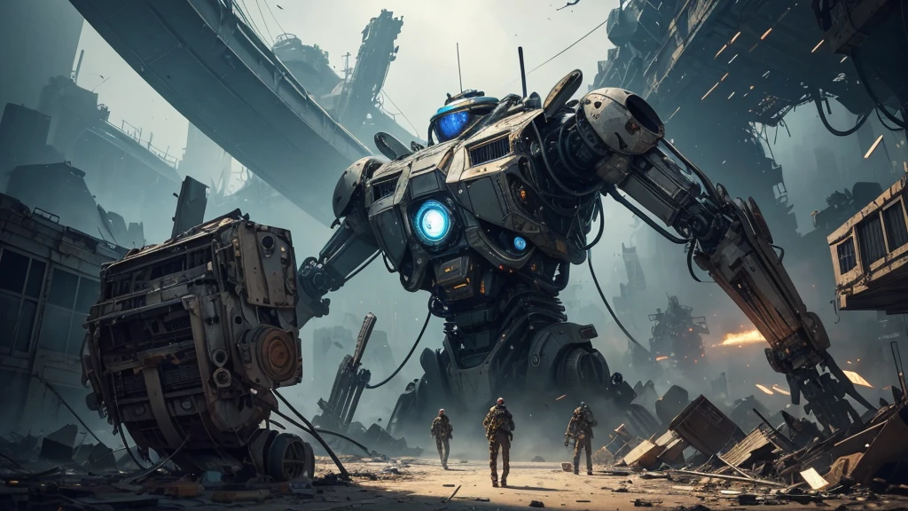 best quality,ultra-detailed,realistic,highres,(surrealist art:1.2),broken robot wreckage,broken circuitry,mechanical components,chaotic debris,scattered computer fragments,collisions,crashes,overwhelming amount of debris,delicate,mechanical engineering The above is the generated prompt,According to the theme you provide,I will generate a topic related、High quality Stable Diffusion images。The following is a detailed prompt explanation:
- Image Quality:I used"best quality,ultra-detailed,realistic,highres"and other keywords to indicate the high quality of the image,Want the generated images to be realistic、High-resolution effects。
- Core content body:The topic is"there are many large broken robot",So I added in prompt"broken robot wreckage, broken circuitry, mechanical components, chaotic debris, scattered computer fragments"etc,Used to describe the large number of broken robots in the picture、circuit、Mechanical components、Chaotic debris and scattered computer debris。The goal is to ensure that the resulting image accurately represents what the subject is describing。
- Art style:Topic requirements"highly detailed surrealist art",I use in prompt"(surrealist art:1.2)"to express artistic style,Want to generate images with a highly detailed, surreal art style。
- Material:mentioned in the topic"mechanical engineering",I didn't specifically use the word in the prompt,But through other descriptive words such as"broken circuitry, mechanical components"etc. to represent materials and elements related to mechanical engineering。
- Additional details:I used"collisions, crashes, overwhelming amount of debris, delicate"etc来进一步描述画面的细节,Make the generated images richer and more reasonable。
I hope the prompt generated above meets your needs.,If you have any questions please feel free to let me know。