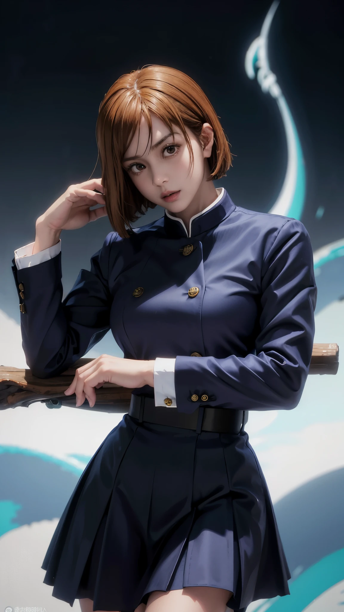 nobarakugisakinova ,una mujer uniformada sosteniendo una espada y un cuchillo, protagonista femenina 👀 :8, Makoto Shinka, Makoto, protagonista femenina, nobarakugisakinova, kantai collection style, Uniforme JK, Personaje femenino de anime, girl wearing uniform, nobarakugisakinova ,Uniforme de marinero con cuello de abrigo suelto, Uniforme, japanese girl school uniform, japanese school uniform, Seifuku, Uniformes JK, wearing Japanese school uniform, Ropa marinera, magical school student uniform, kantai collection style, Uniformes marineros femeninos, Anime Girl Cosplay, Llevar uniforme escolar, girl wearing uniform,