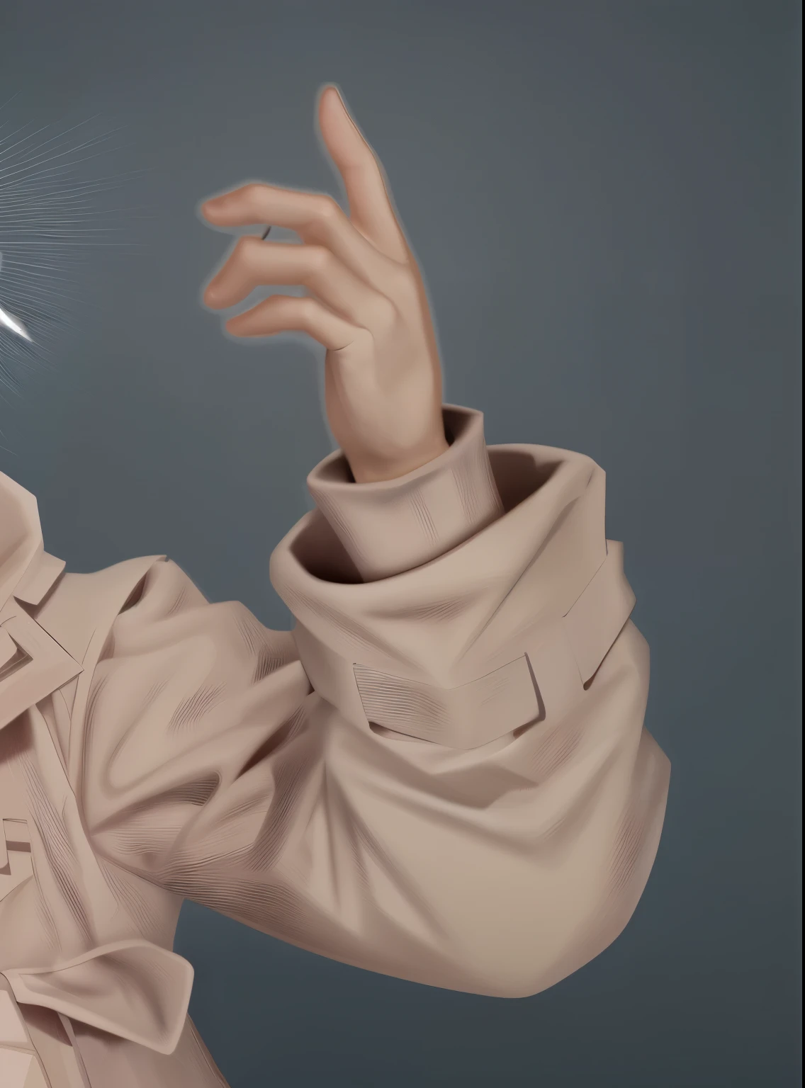 Hand raising action,refine
