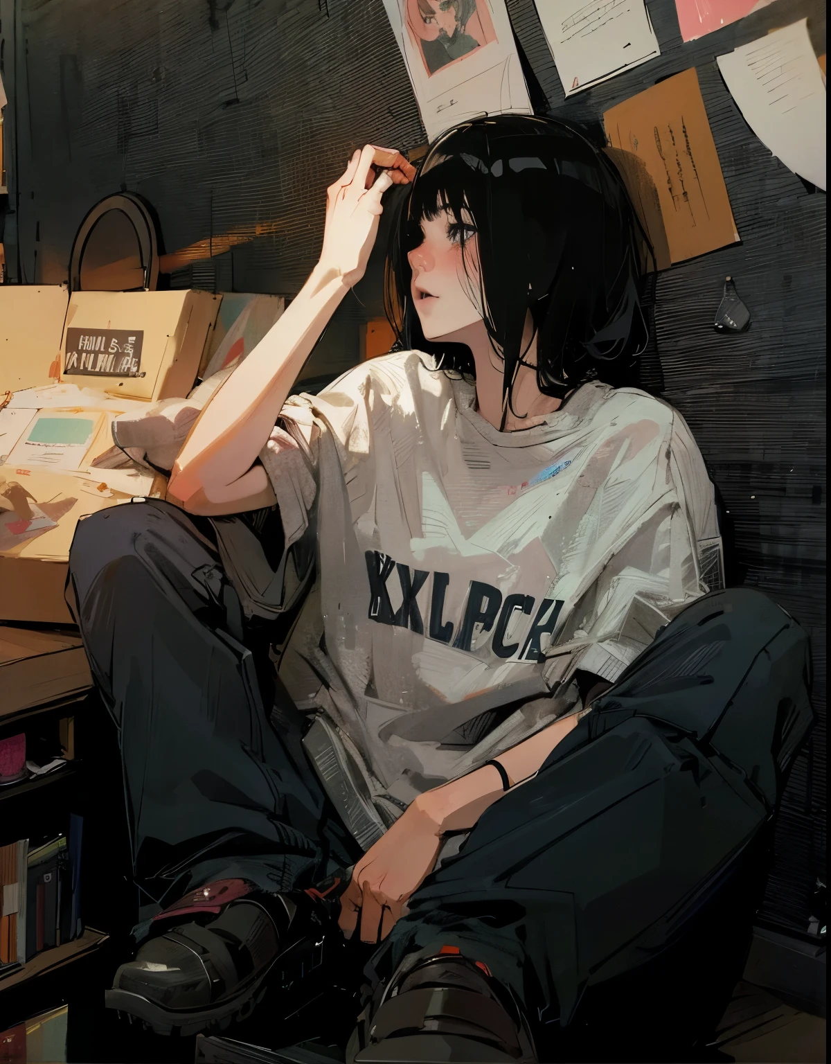 Inio Asano&#39;s illustration、High resolution、highest quality、8k、