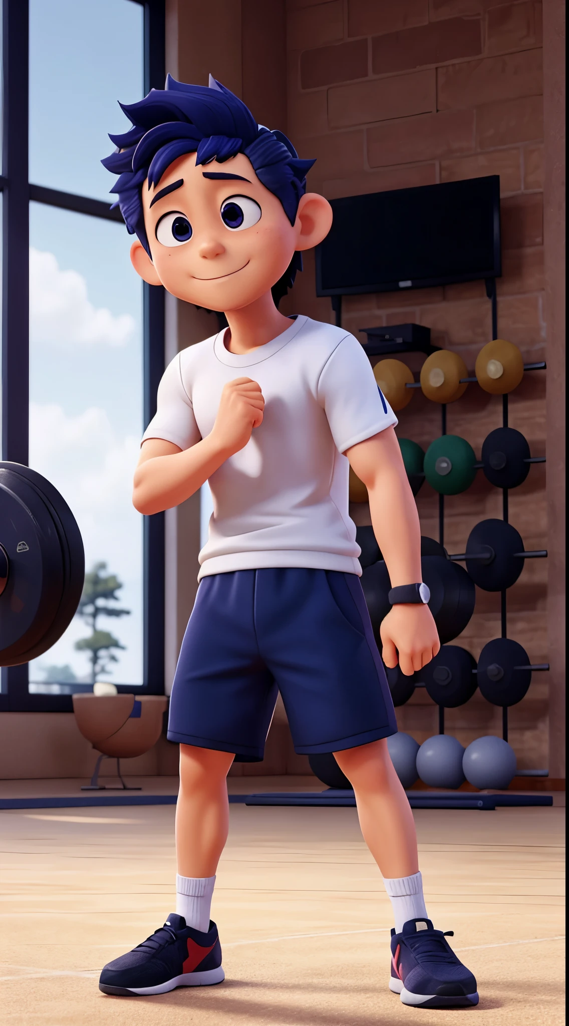 Minoru Mineta, gym, perfect eyes, five finger,