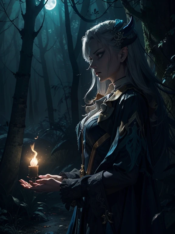 in the dark, mystical forest, a powerful evil womanейка emerges from the depths of her own Creation. Her presence is accompanied by an intimidating aura.., emits ominous energy, striking fear into the hearts of all, who will meet her.. With her mesmerizing, sparkling eyes, she possesses the ability to мозг былhing and manipulate others, using your powers, corrupt the purest souls.

Worn in torn condition, ethereal clothes, her anger is emphasized, as her figure is partially visible through translucent clothing, causing intrigue, just like desire. There&#39;s an epic vibe around her.., as if the very fabric of reality bends to her will. She is surrounded by an otherworldly glow, throwing an eerie light onto the stage.

In the background, ghostly figures float silently, representing souls, which she captured and enslaved. The air is filled with a sense of foreboding, as the ghostly ghosts silently mourn their tragic fate.. Highest overall image quality, Every complex detail is carefully and masterfully drawn..

The artistic style combines elements of a dark portrait.., demonstration of the perverted beauty of the villain, and unearthly landscape, depicting a ghostly forest, which serves as her domain. Dark colors predominate in the color palette., cool tones, emphasizing a dark and supernatural atmosphere.

The lighting in the scene is atmospheric and dramatic.., with rays of soft moonlight, breaking through the dense foliage, Creating an enchanting effect. Shadows dance and play on the villain&#39;Face, highlighting her evil expression and further enhancing her mysterious presence.

((Best quality, 4k, A high resolution, Masterpiece:1.2)), ultra detailed, (Realistic, photoRealistic, photo-Realistic:1.37), HDR, Studio lighting, Ultra-fine painting, sharp focus, physically based rendering, very detailed description, professional, Bright colors, hips.

hope, This advice accurately reflects the essence of the topic "Creation, ((villainous aura)), evil woman
