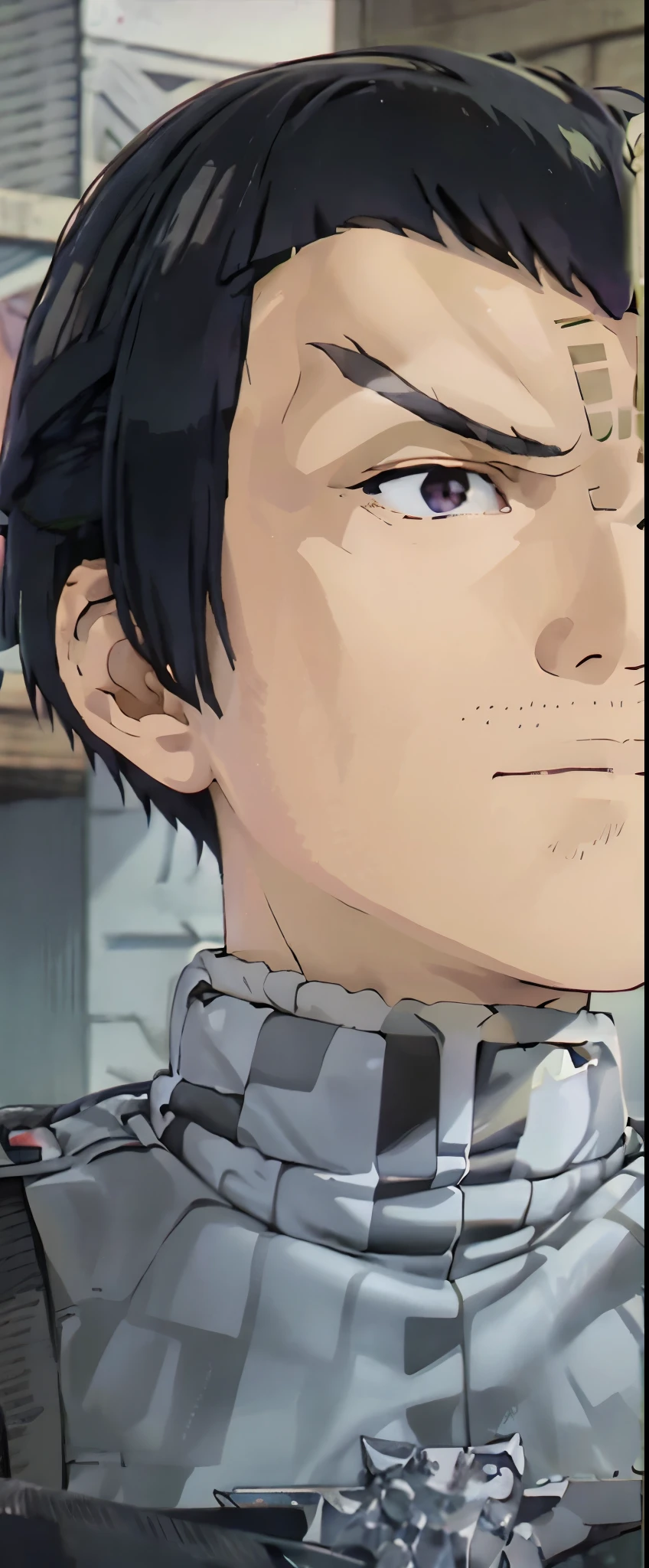 wz_sousou_no_frieren_style romulan male pointy eyebrows pointy ears forehead ridge
