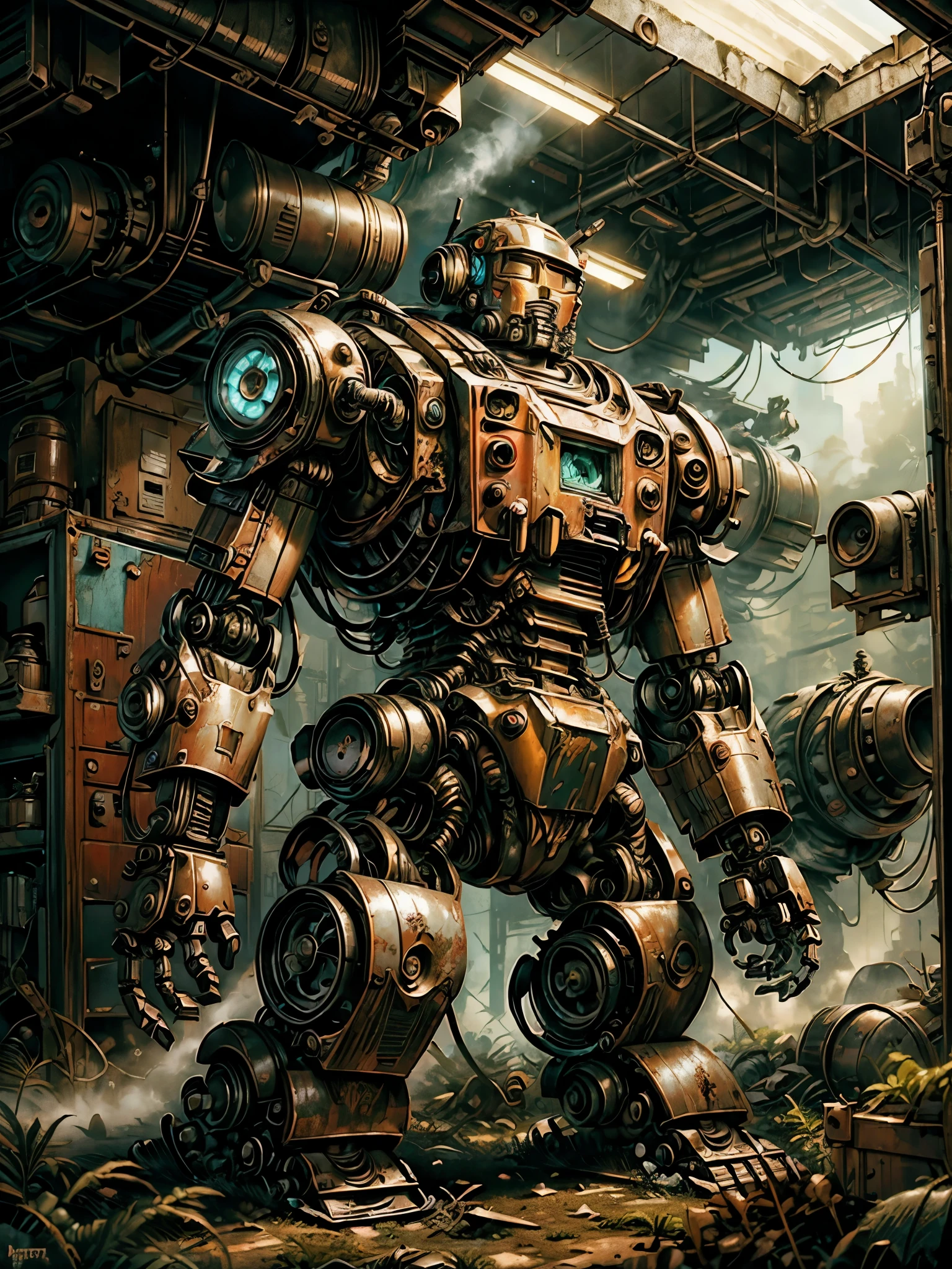 Abandoned mech