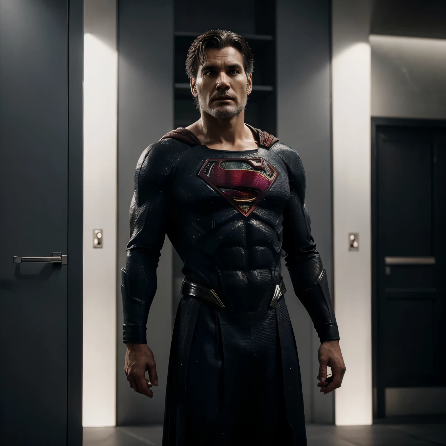 Jor&#39;el is a 47-year-old Kryptonian scientist, has slightly gray hair and stands before a Kryptonian assembly debating fervently about Krypton&#39;s survival.
