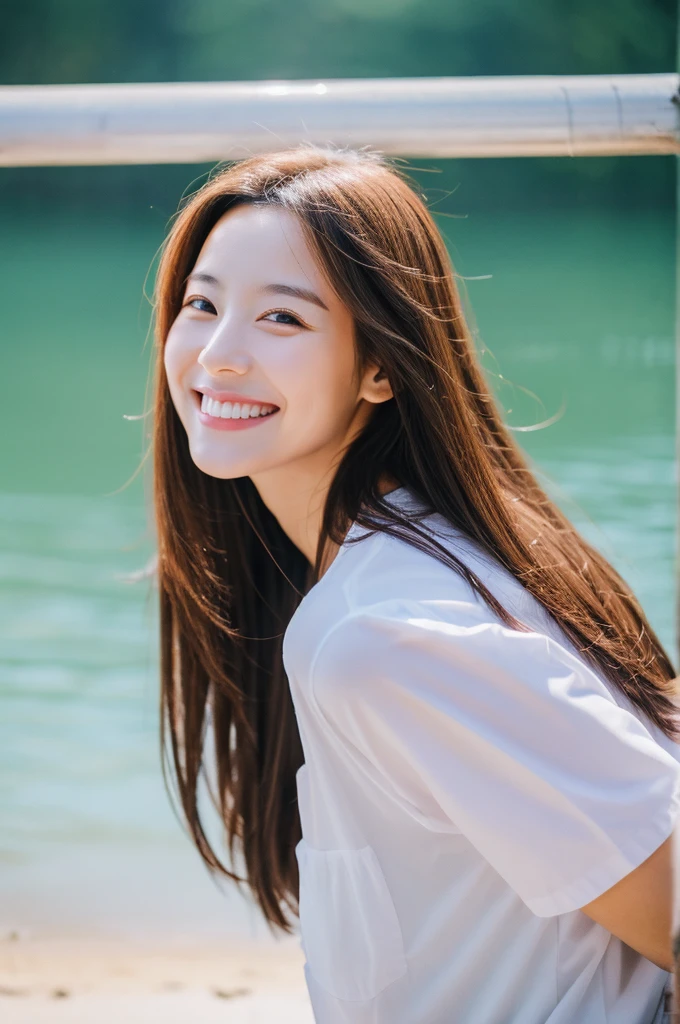 highest quality,happy smile,joy,calm,peaceful,Calm
