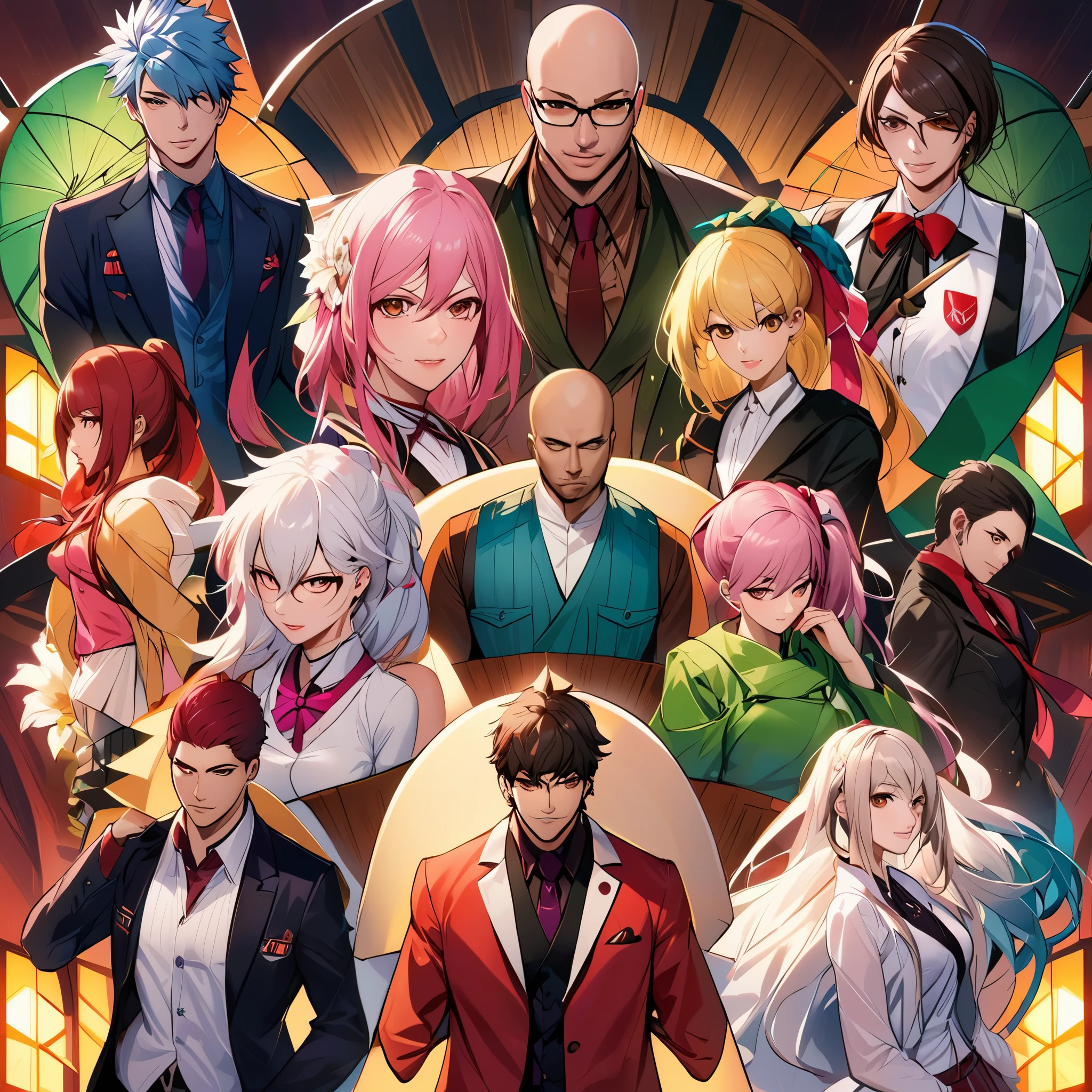 for the fans of danganronpa,i've been working on a fan-made written story,so i proceeded on using novelai to generate my characters.