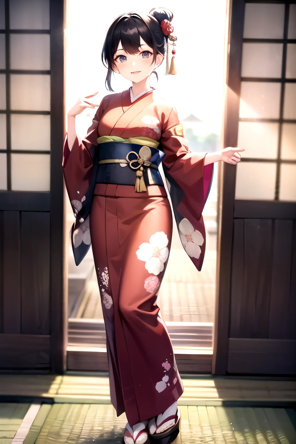 Beautiful Women, Kimono 