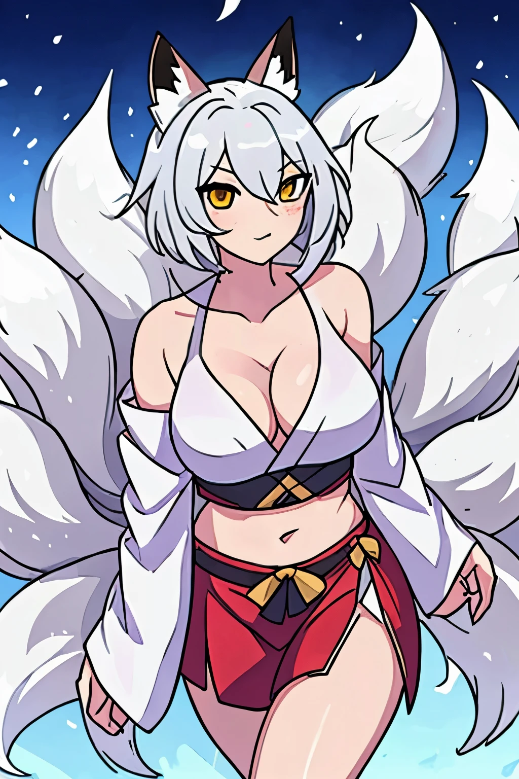 Beautiful Women ,Nine-tailed fox