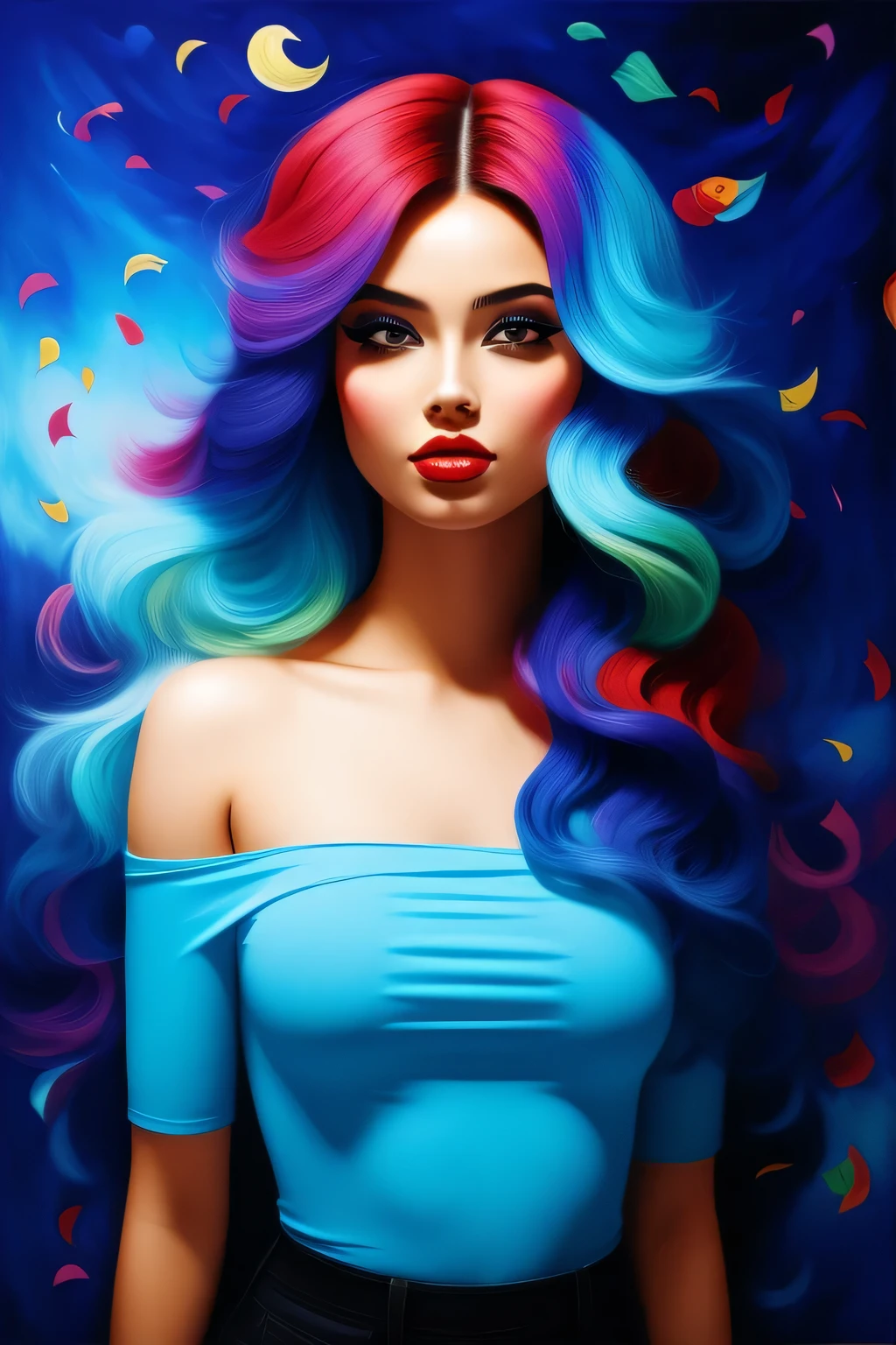 girl, surreal art