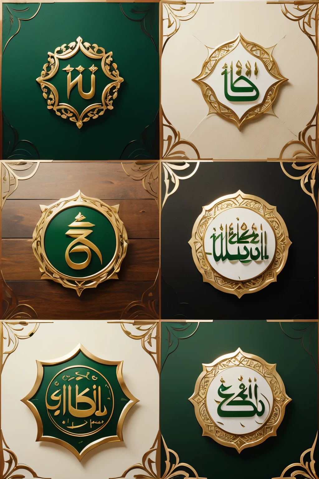 create a logo for our new Arabic food delivery service, titled "Samia Assaf". We would like the logo to reflect the richness of Arabic culture, whilst also conveying a sense of sophistication and confidence.
Here are some design guidelines:
Colors: We want the predominant colors to be green and gold. Green should be vibrant and refreshing, while gold should convey elegance and prestige.
Style: The logo should be elegant and modern, capturing the essence of Arabic cuisine but in a contemporary way. It must be easily recognizable and memorable.
Elements: Elements that refer to Arabic culture can be incorporated, such as geometric patterns or traditional decorative elements, as long as they are subtle and do not overwhelm the design.
Typography: Typography must be legible and sophisticated. We prefer a serif font that conveys a sense of authority and quality.
Versatility: The logo should work well in different contexts, from food packaging to online and offline marketing materials.