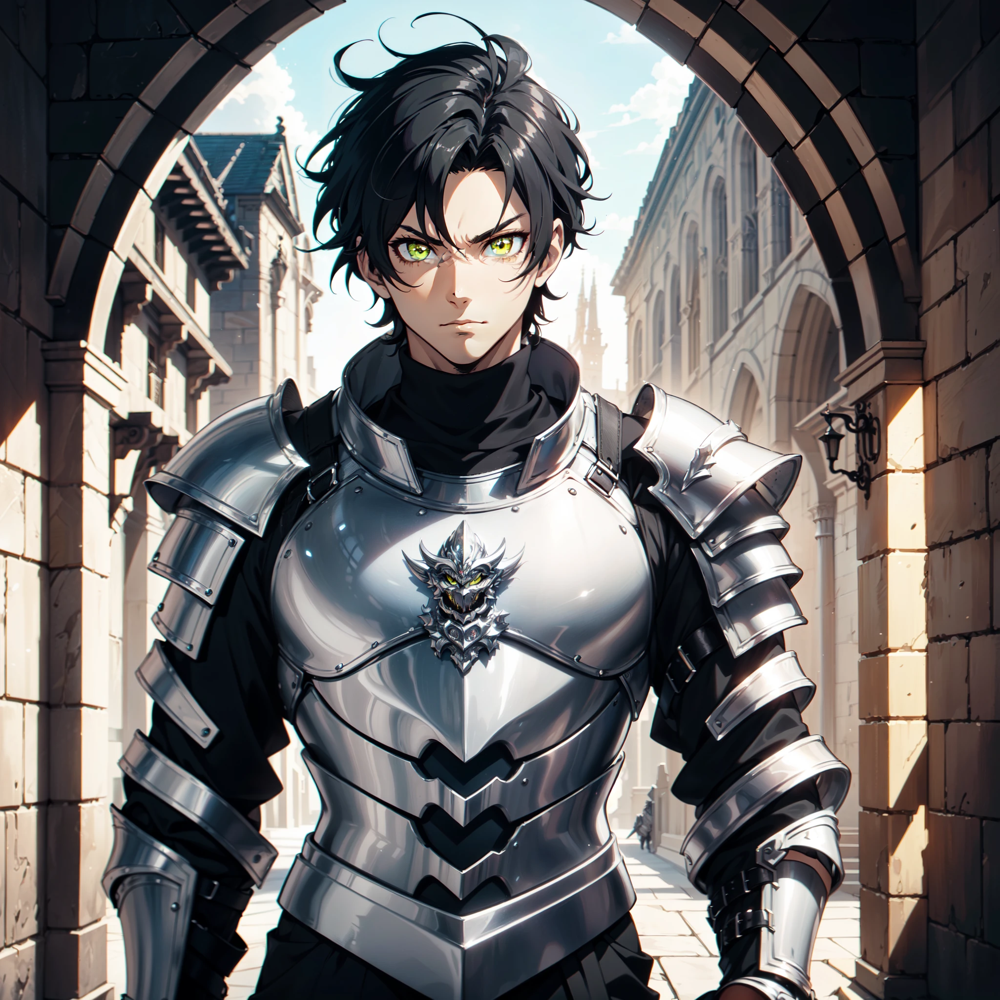 128K Ultra High Definition,
128K Ultra High Quality,
128K Ultra High Resolution,
Best Definition,
Best Quality,
Best Resolution,
Perfectly Detailed,
Perfectly Designed,
Extremely Detailed,
Extremely Designed,
Hyper Detailed,
Hyper Definition,
Hyper Quality,
Hyper Resolution,
Masterpiece,
(((Anime))),
Body Shot,
(((Boy))),
Handsome,
Muscular Body,
(((Black Short Hair))),
(((Yellow Eyes))),
(((Hyper Detailed & Perfectly Designed With Ultra High Quality Silver Warlord Armor))),
(((Inside Of Medieval Royal Palace Background Scenery))),