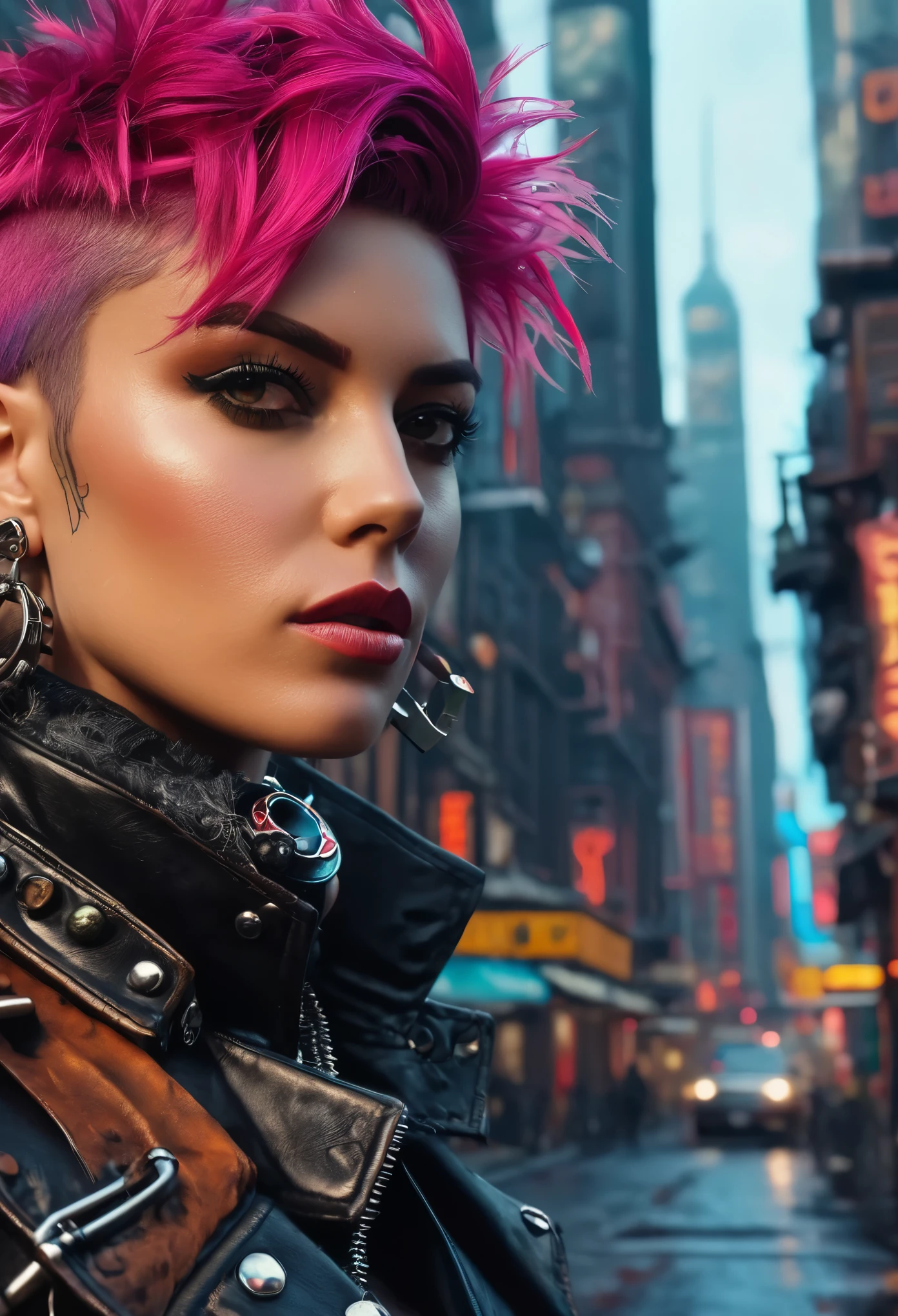 create an image demonstrating the style of ((Cripplepunk)) style, hyper realism, 8k high definition, vibrant colors, sharp focus, insanely detailed