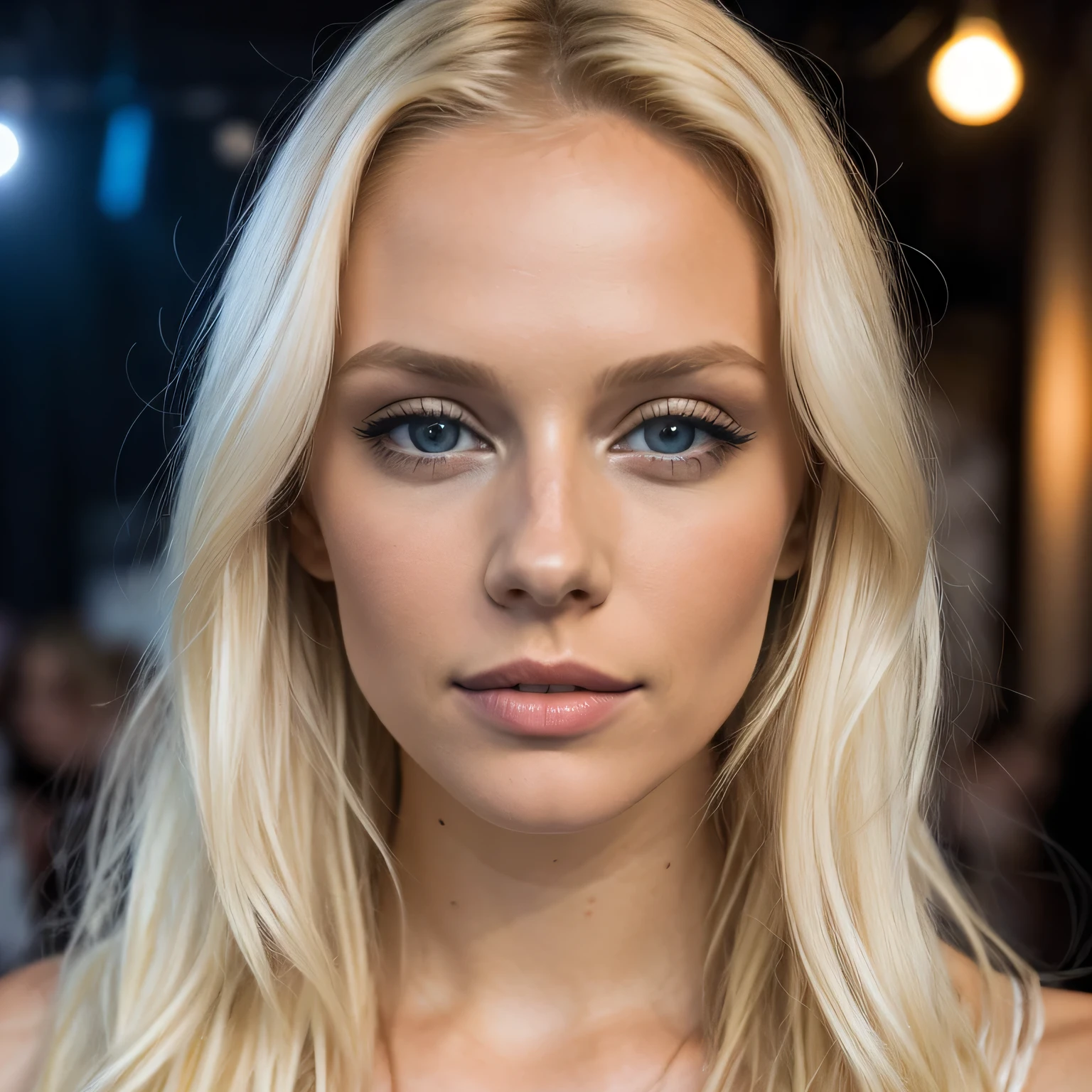Blonde woman in a white folder posing for a photo, a portrait of Seb McKinnon, reddit, Digitale Kunst, blonde goddess, beautiful blonde girl, gorgeous woman, Dascha Taran, beautiful blonde woman, , Anna Nikonova alias Newmilky, Instagram-Modell, a beautiful blonde, Atemberaubende Frau, Irina Nordsol Kuzmina, Beautiful female, sexy Blick in die Kamera, Tanzen in einem Club,