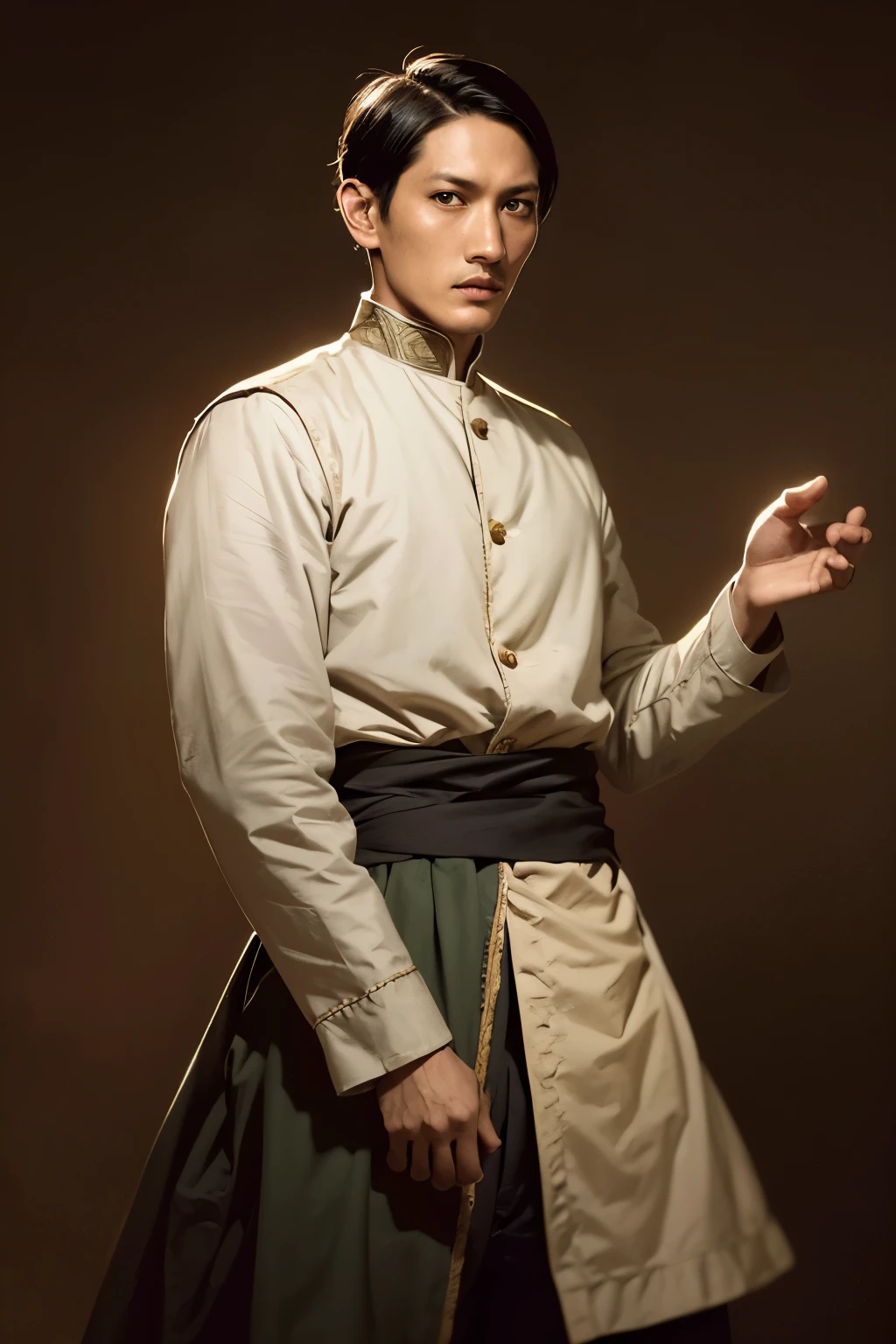 Jose Rizal (Philippine national hero) dress ( Spanish) background (Filipino people) theme (hope)