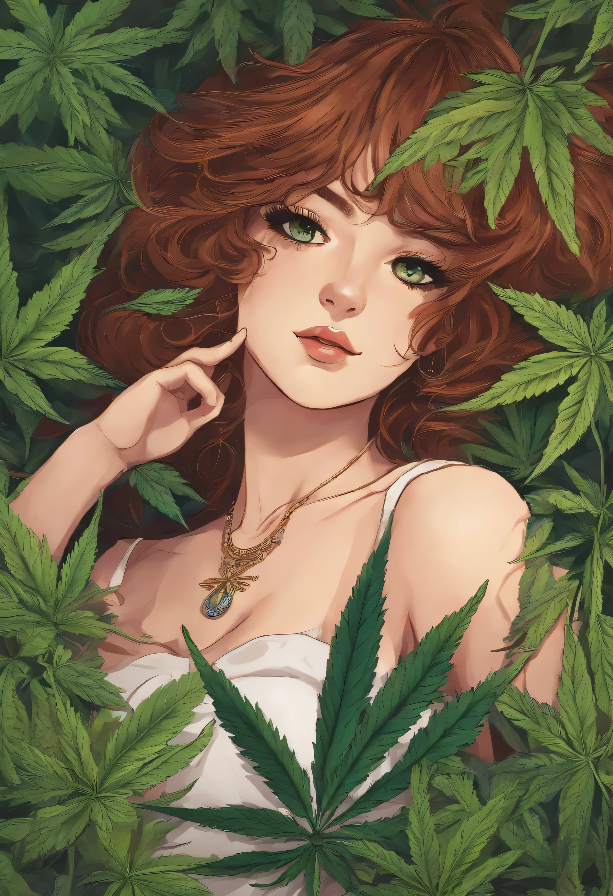 Marijuana Drawing anime