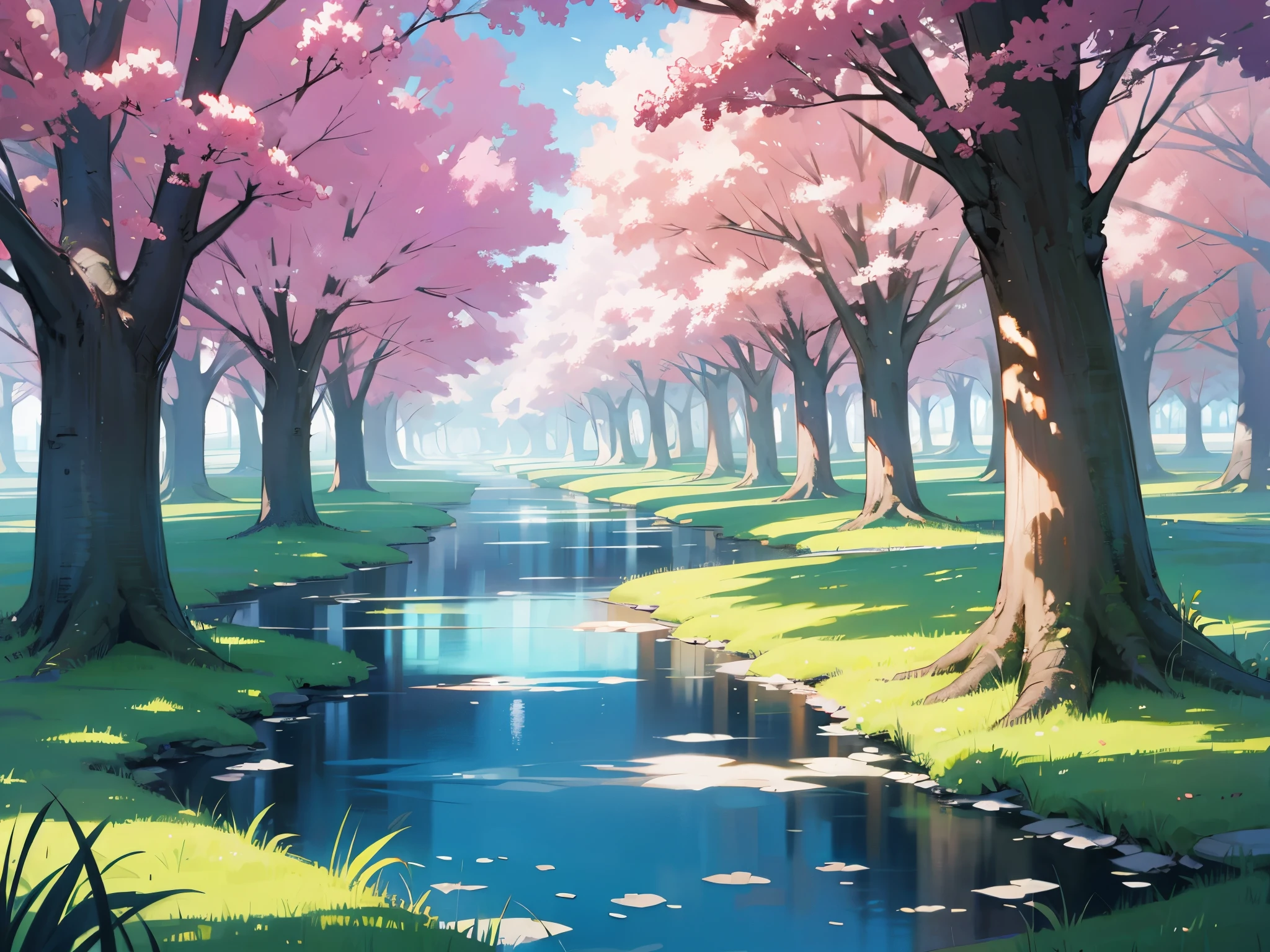 anime based beautiful nature